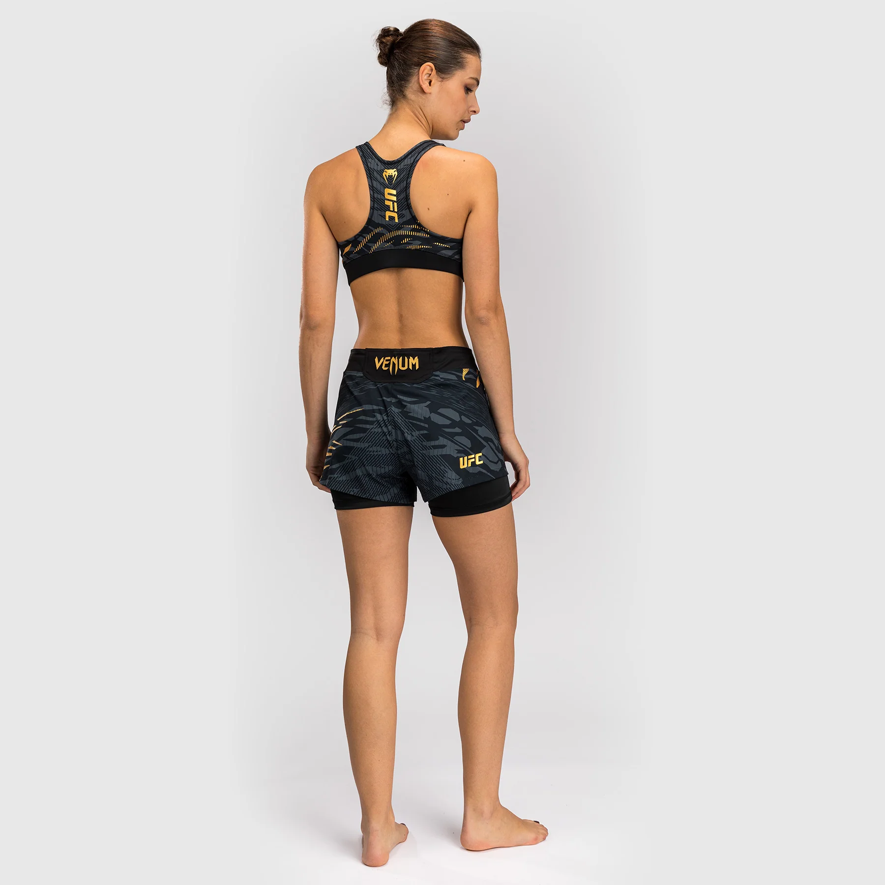 UFC Fusion by Venum Personalized Authentic Fight Night Women's Fight Short - Champion - Image 3