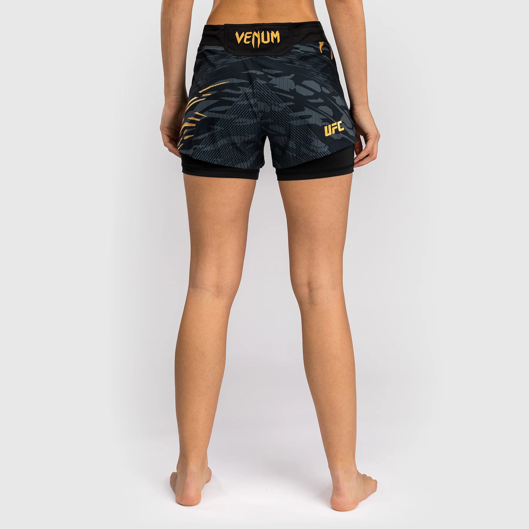 UFC Fusion by Venum Personalized Authentic Fight Night Women's Fight Short - Champion - Image 5