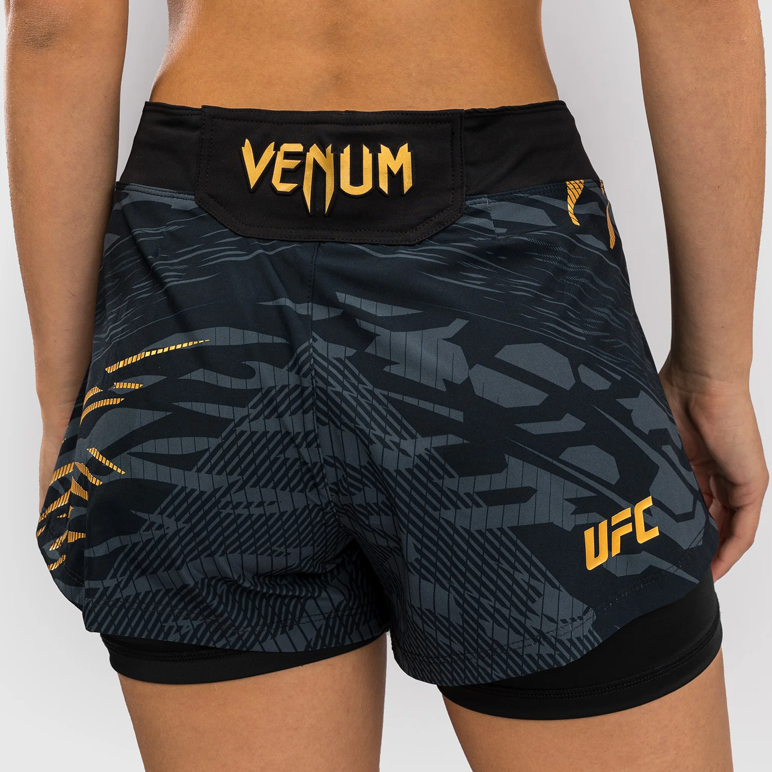 UFC Fusion by Venum Personalized Authentic Fight Night Women's Fight Short - Champion - Image 8