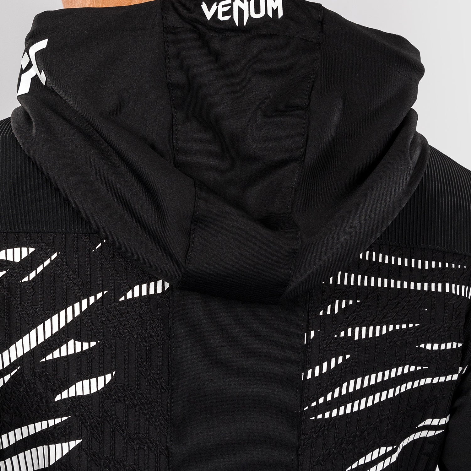 UFC Fusion by Venum Personalized Authentic Fight Night Women's Hoodies - Black - Image 9