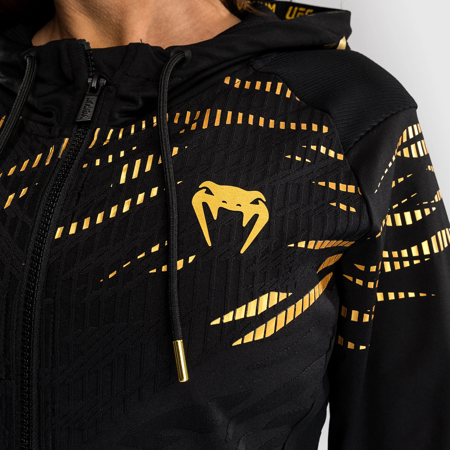 UFC Fusion by Venum Personalized Authentic Fight Night Women's Hoodies - Champion - Image 7