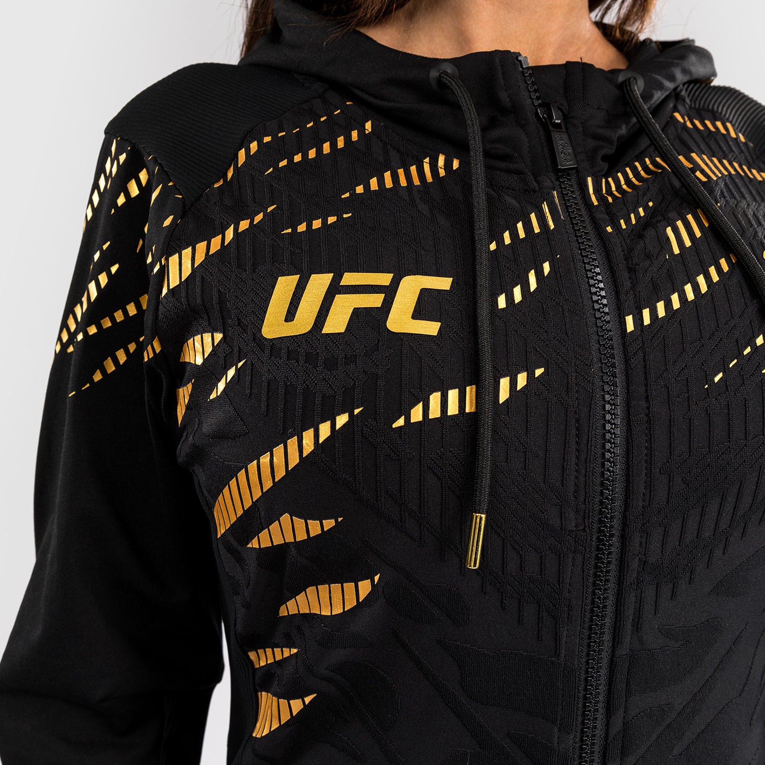 UFC Fusion by Venum Personalized Authentic Fight Night Women's Hoodies - Champion - Image 8