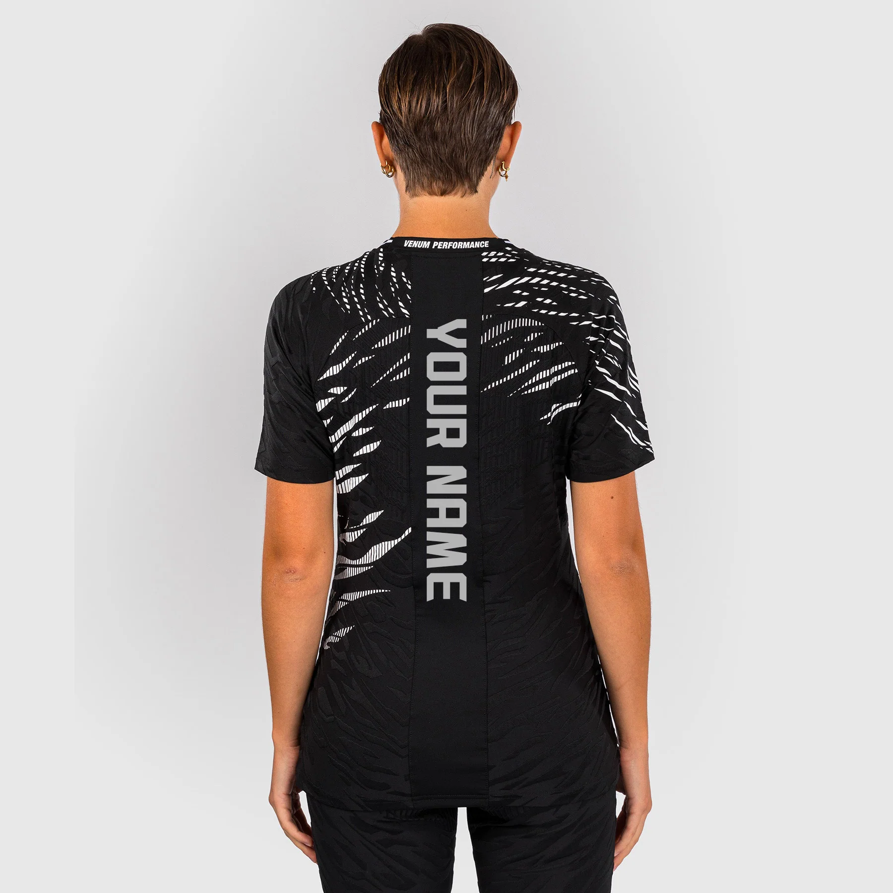 UFC Fusion by Venum Personalized Authentic Fight Night Women's Walkout Jersey - Black