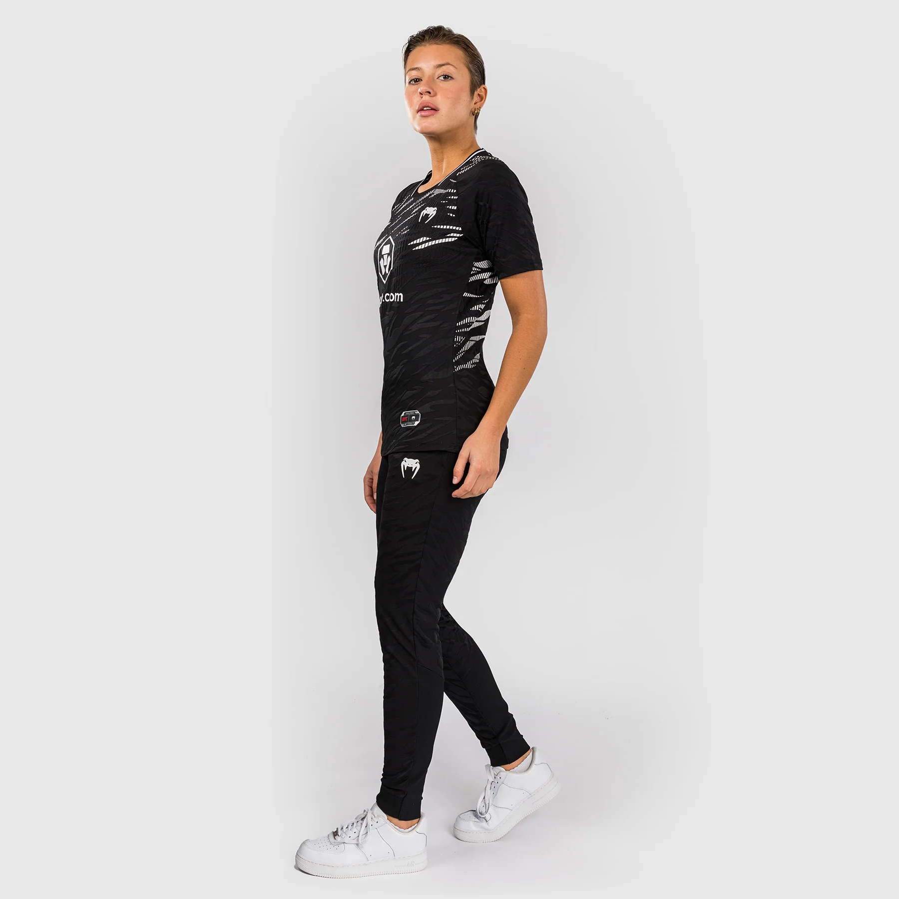 UFC Fusion by Venum Personalized Authentic Fight Night Women's Walkout Jersey - Black - Image 2