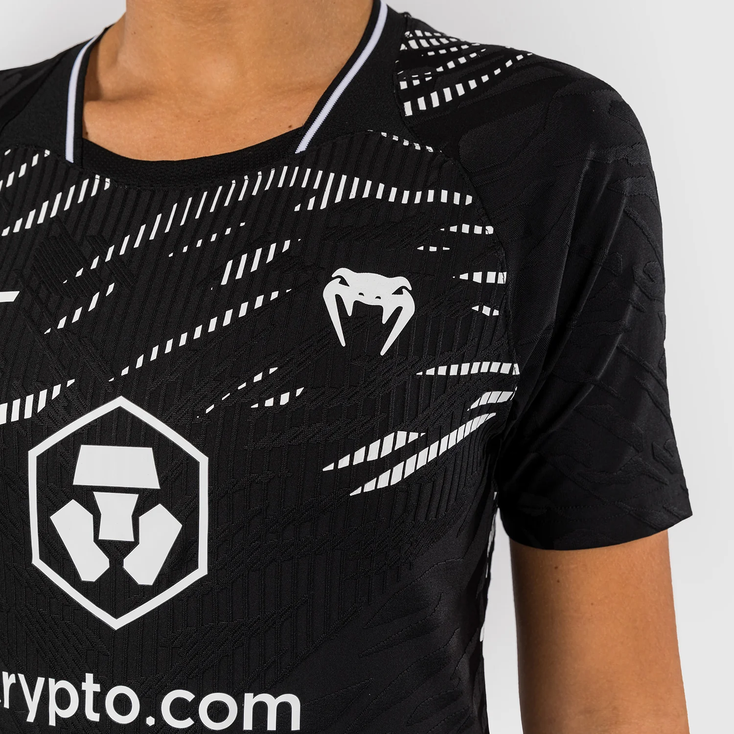 UFC Fusion by Venum Personalized Authentic Fight Night Women's Walkout Jersey - Black - Image 6