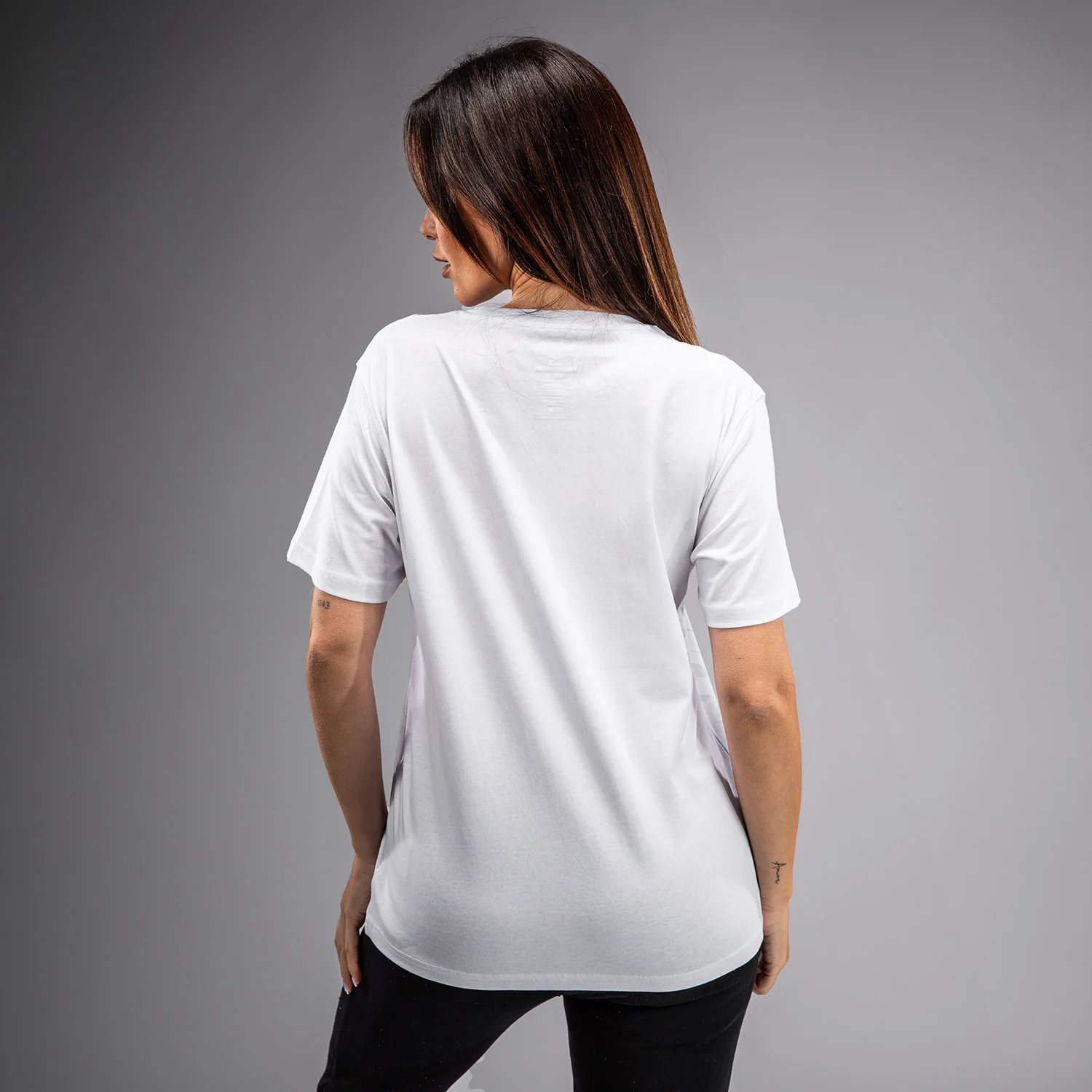UFC Fusion by Venum Replica Women’s Short Sleeve T-Shirt - White - Image 2