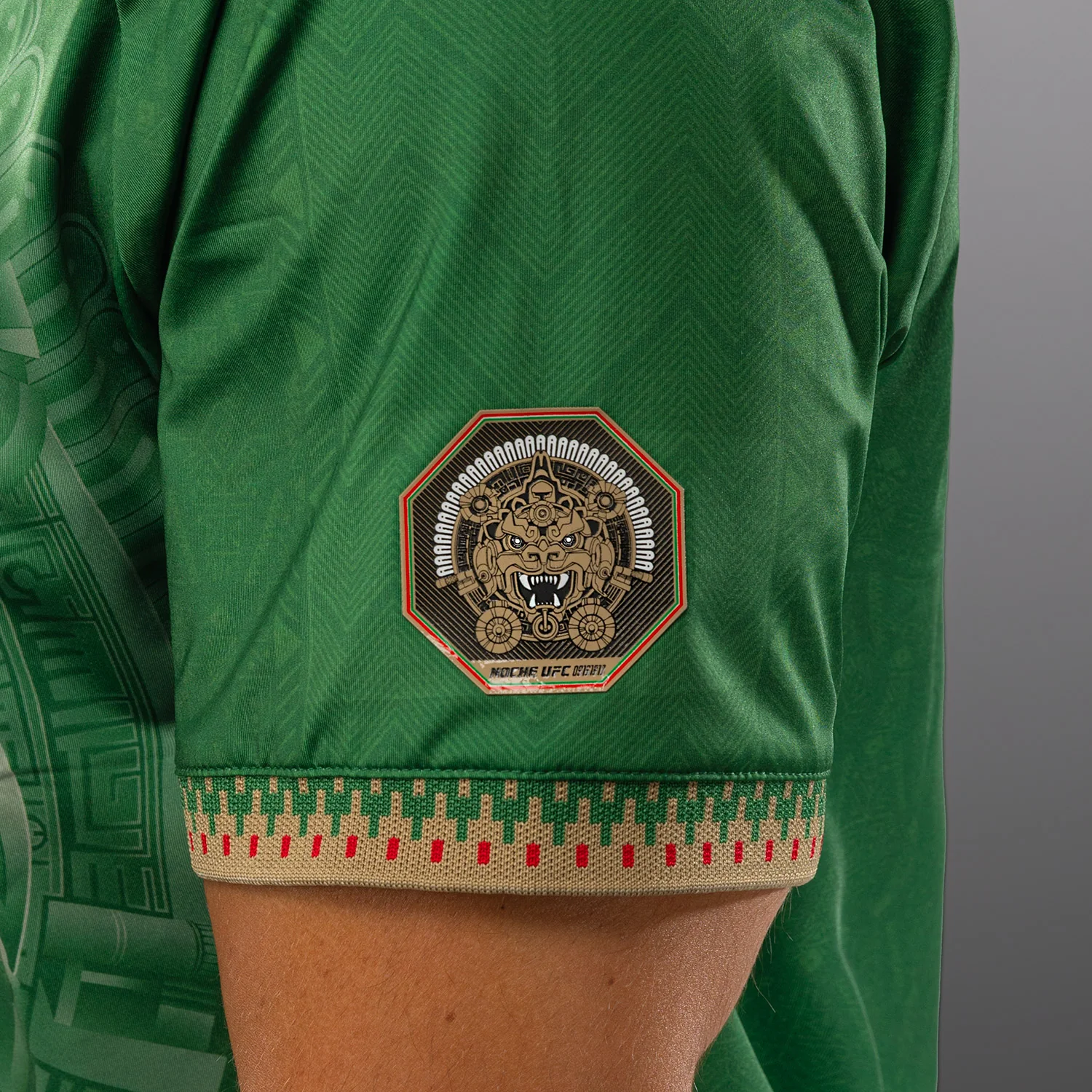 Men’s Noche UFC 2.0 by Venum Green Authentic Fight Night Walkout Jersey - Image 6