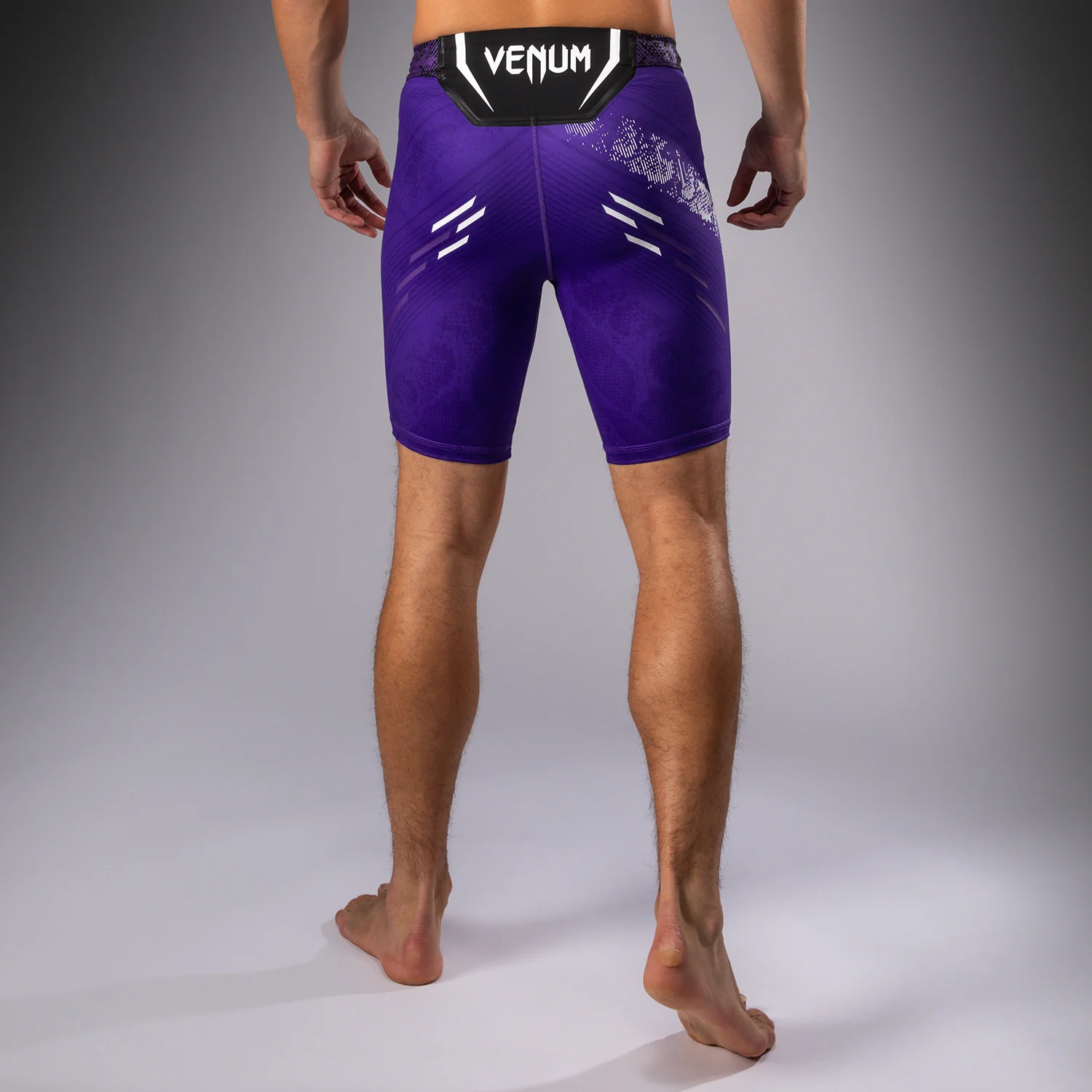 UFC Adrenaline by Venum Authentic Fight Night Men’s Vale Tudo Short - Purple - Image 2