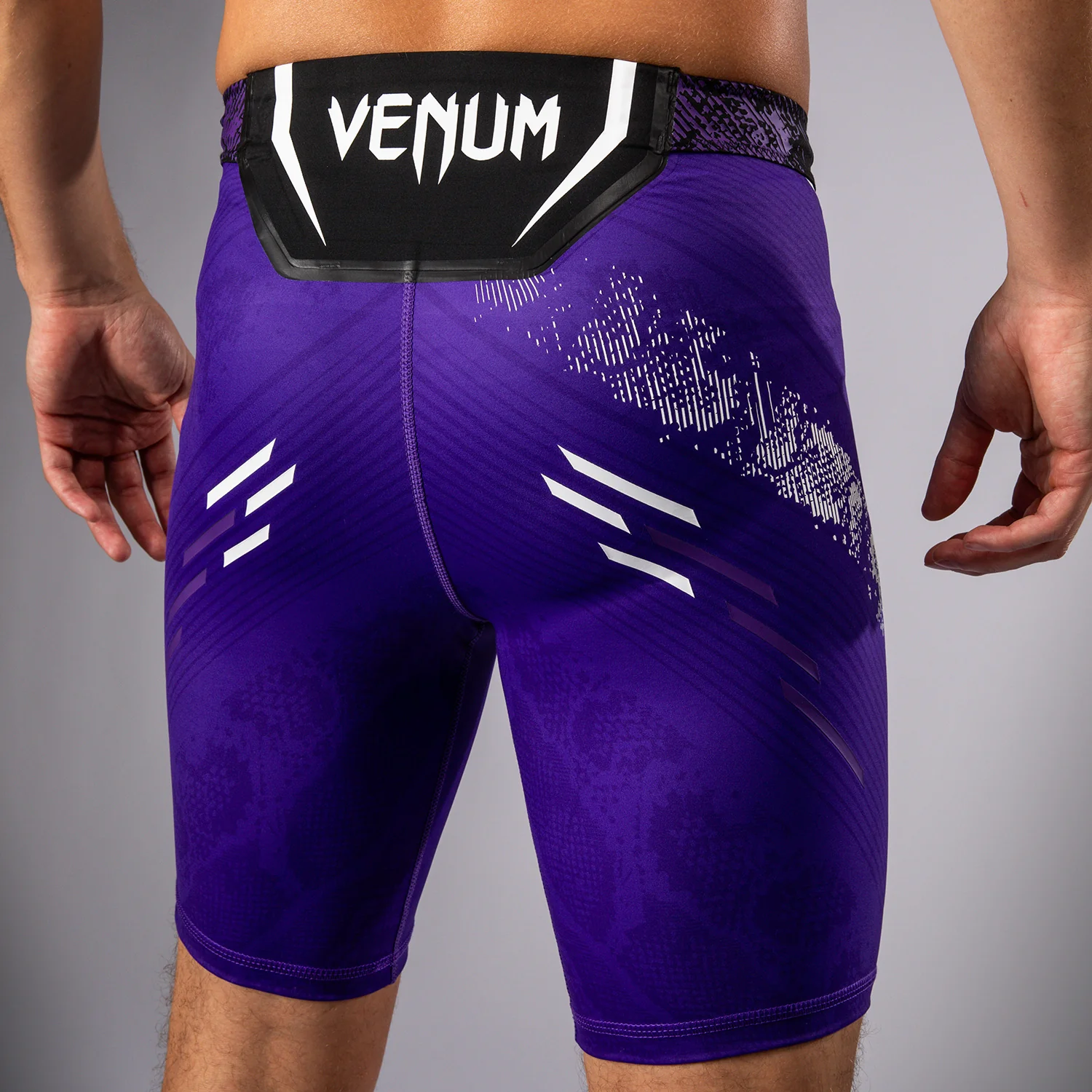 UFC Adrenaline by Venum Authentic Fight Night Men’s Vale Tudo Short - Purple - Image 5