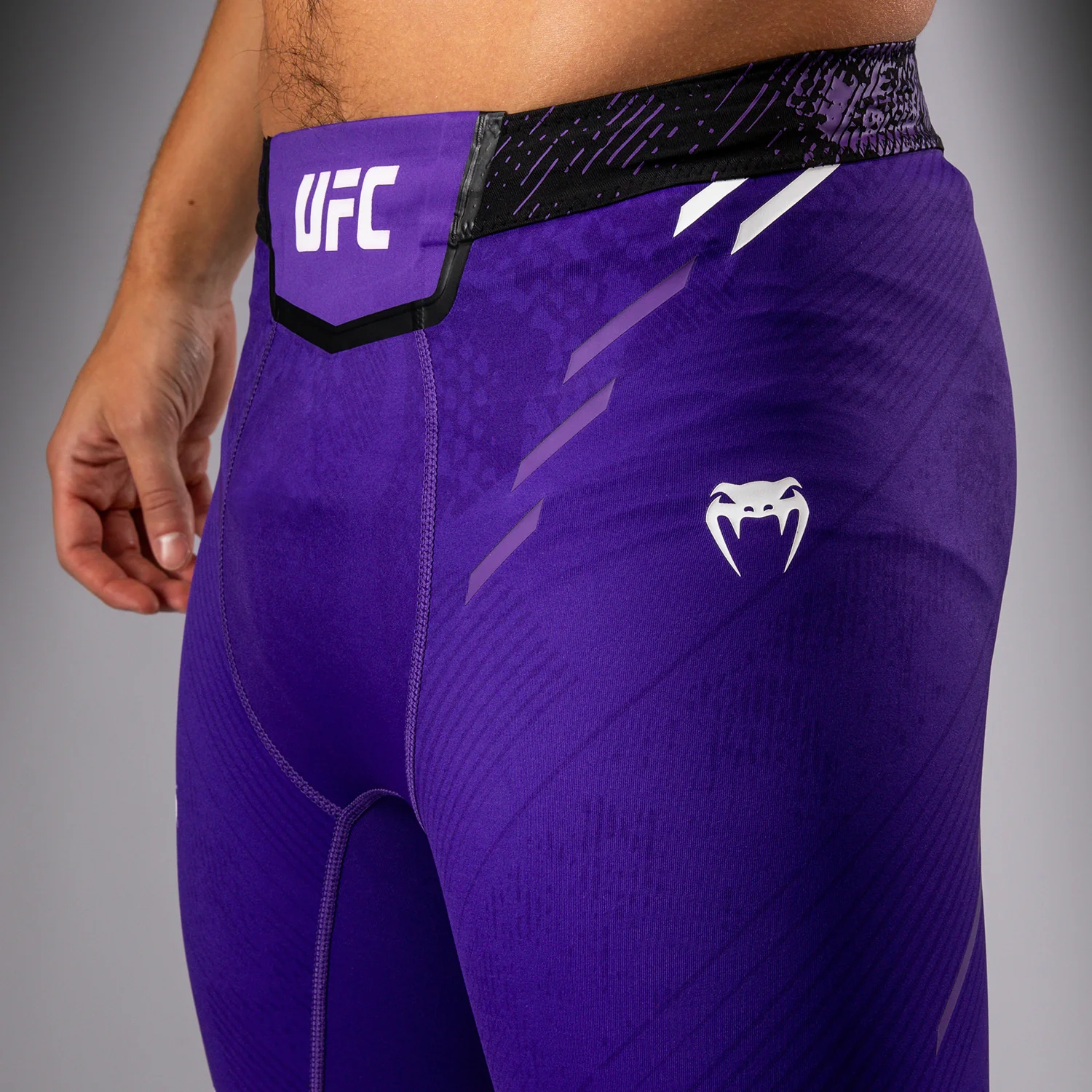 UFC Adrenaline by Venum Authentic Fight Night Men’s Vale Tudo Short - Purple - Image 6