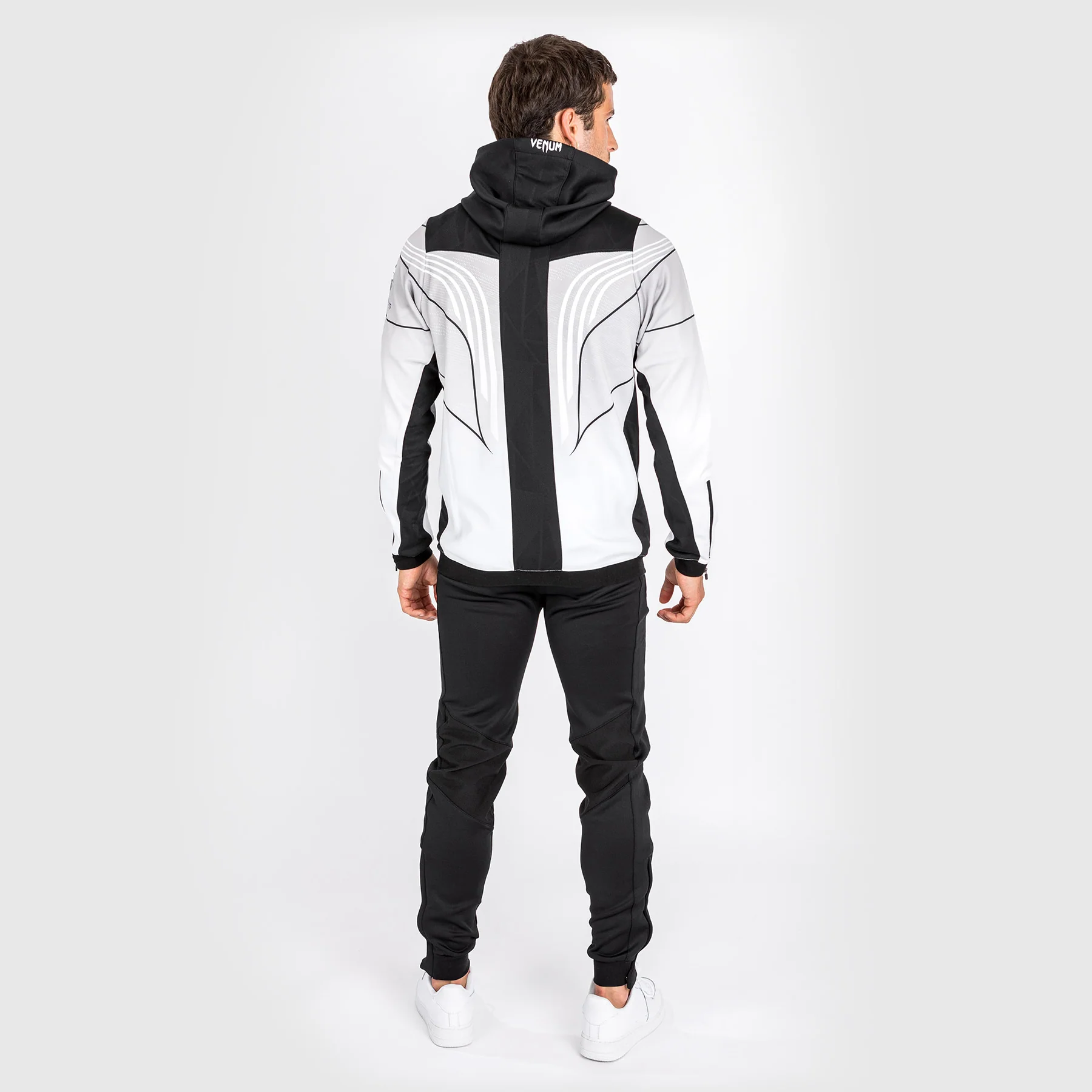 UFC Venum Authentic Fight Night 2.0 Kit by Venum Men's Walkout Hoodie - White - Image 4