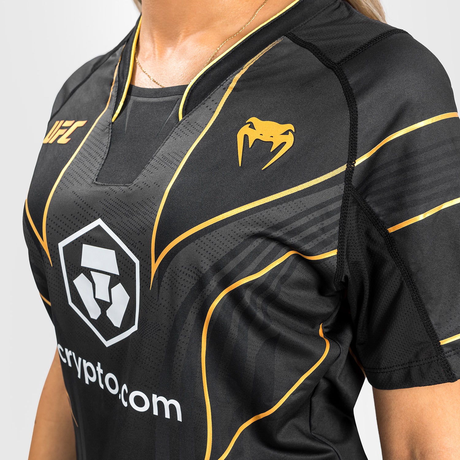 UFC Venum Authentic Fight Night 2.0 Kit by Venum Women's Walkout Jersey - Champion - Image 3