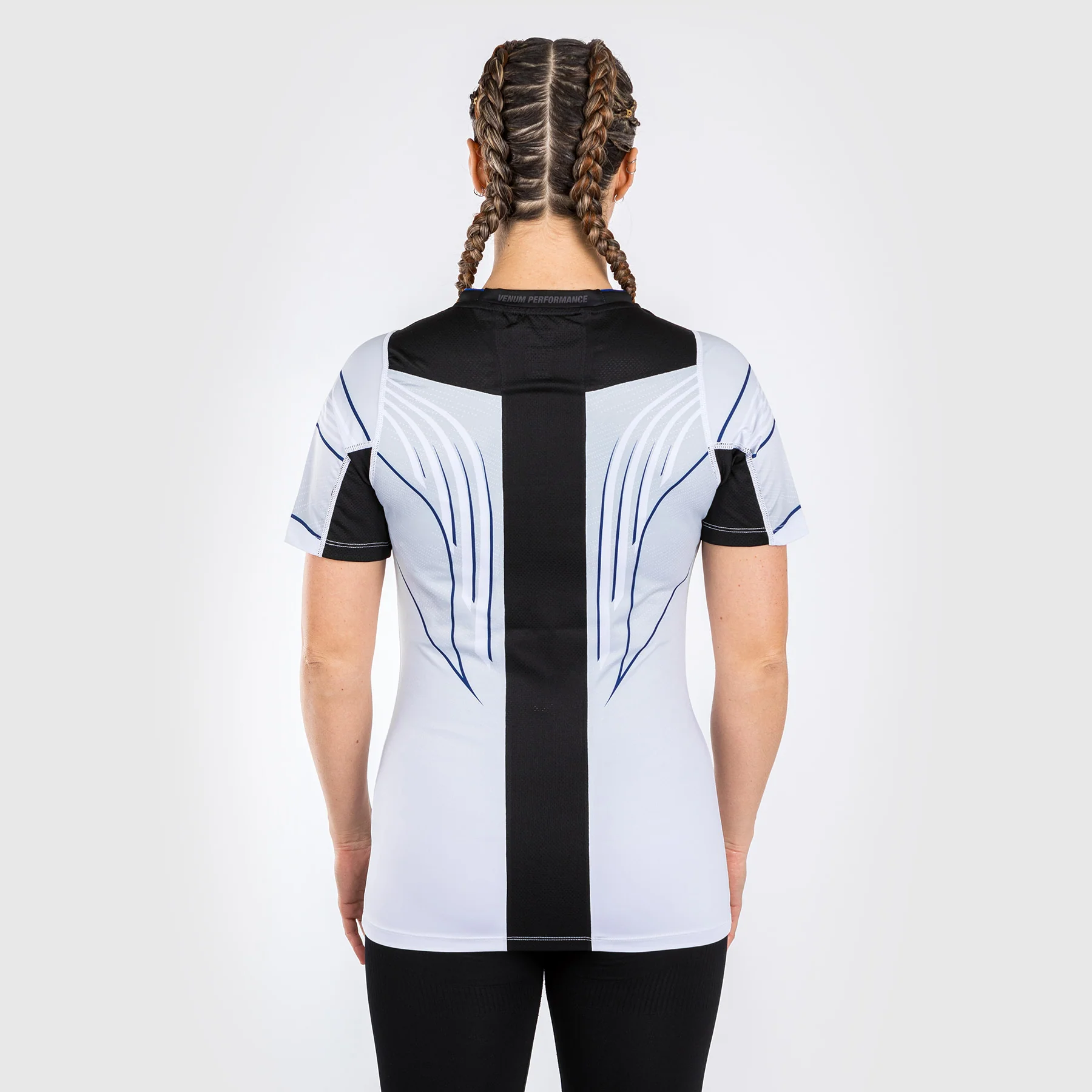 UFC Venum Authentic Fight Night 2.0 Kit by Venum Women's Walkout Jersey - Midnight Edition - Ice - Image 2