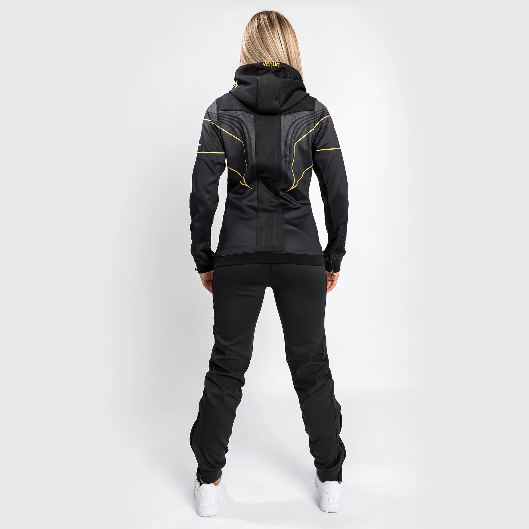 UFC Venum Authentic Fight Night 2.0 Women's Walkout Hoodie - Champion - Image 5