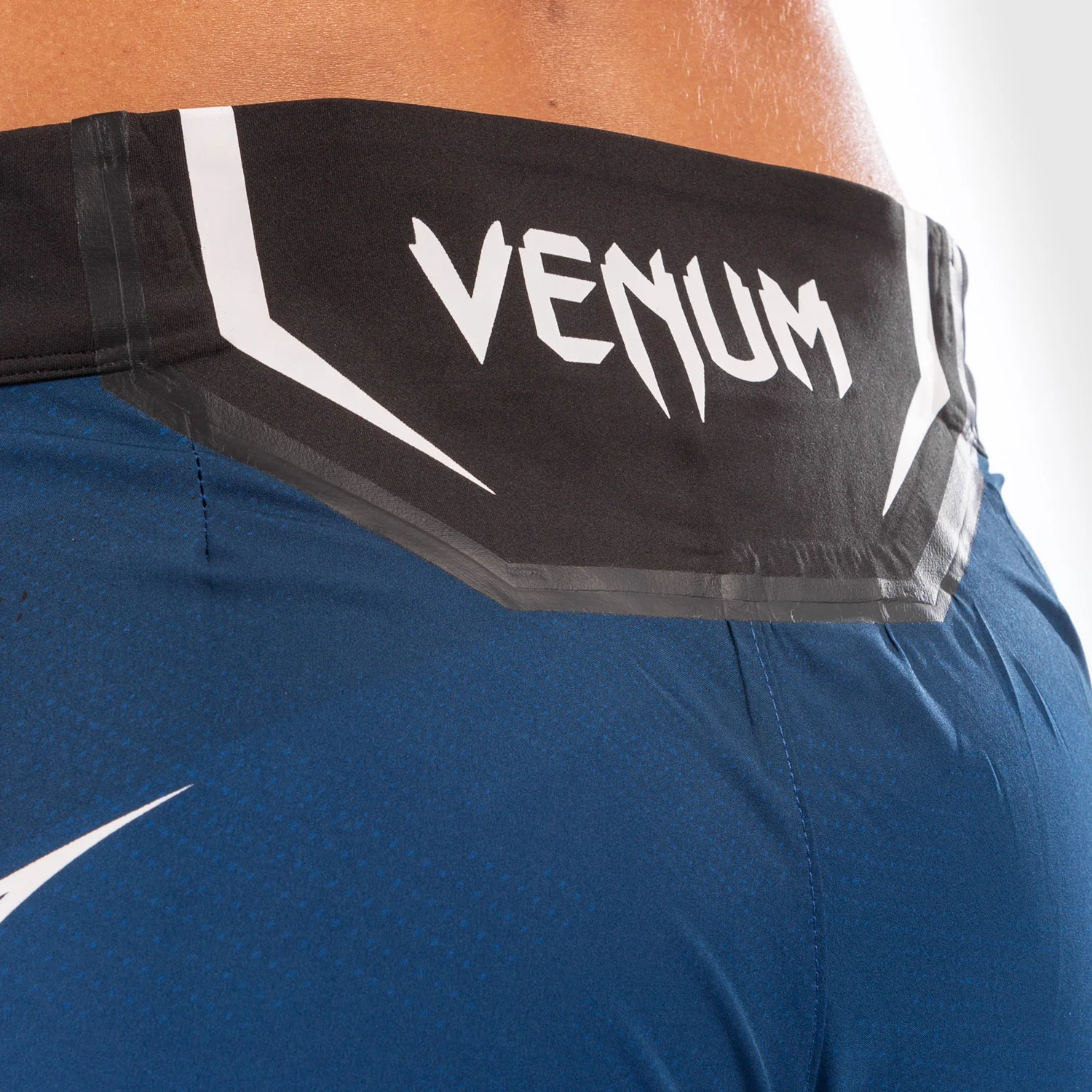 UFC Venum Authentic Fight Night Women's Shorts - Long Fit - Blue - Image 6