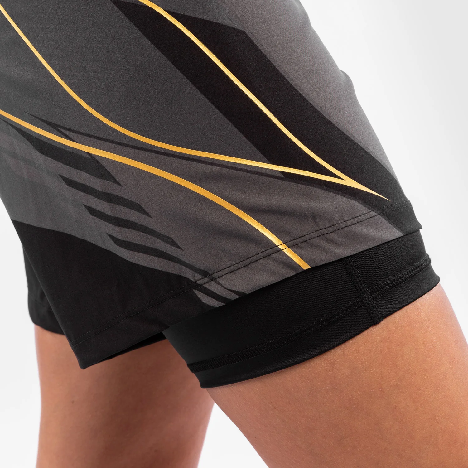 UFC Venum Authentic Fight Night Women's Shorts - Long Fit - Champion - Image 5