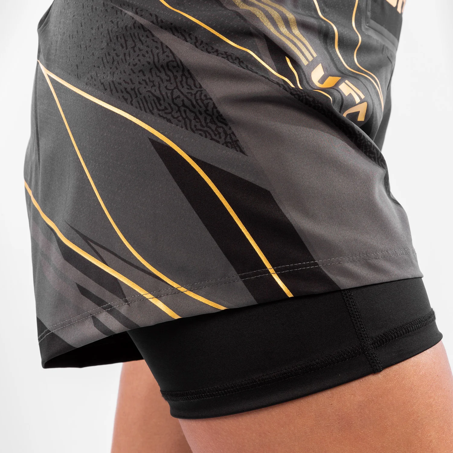 UFC Venum Authentic Fight Night Women's Shorts - Short Fit - Champion - Image 6
