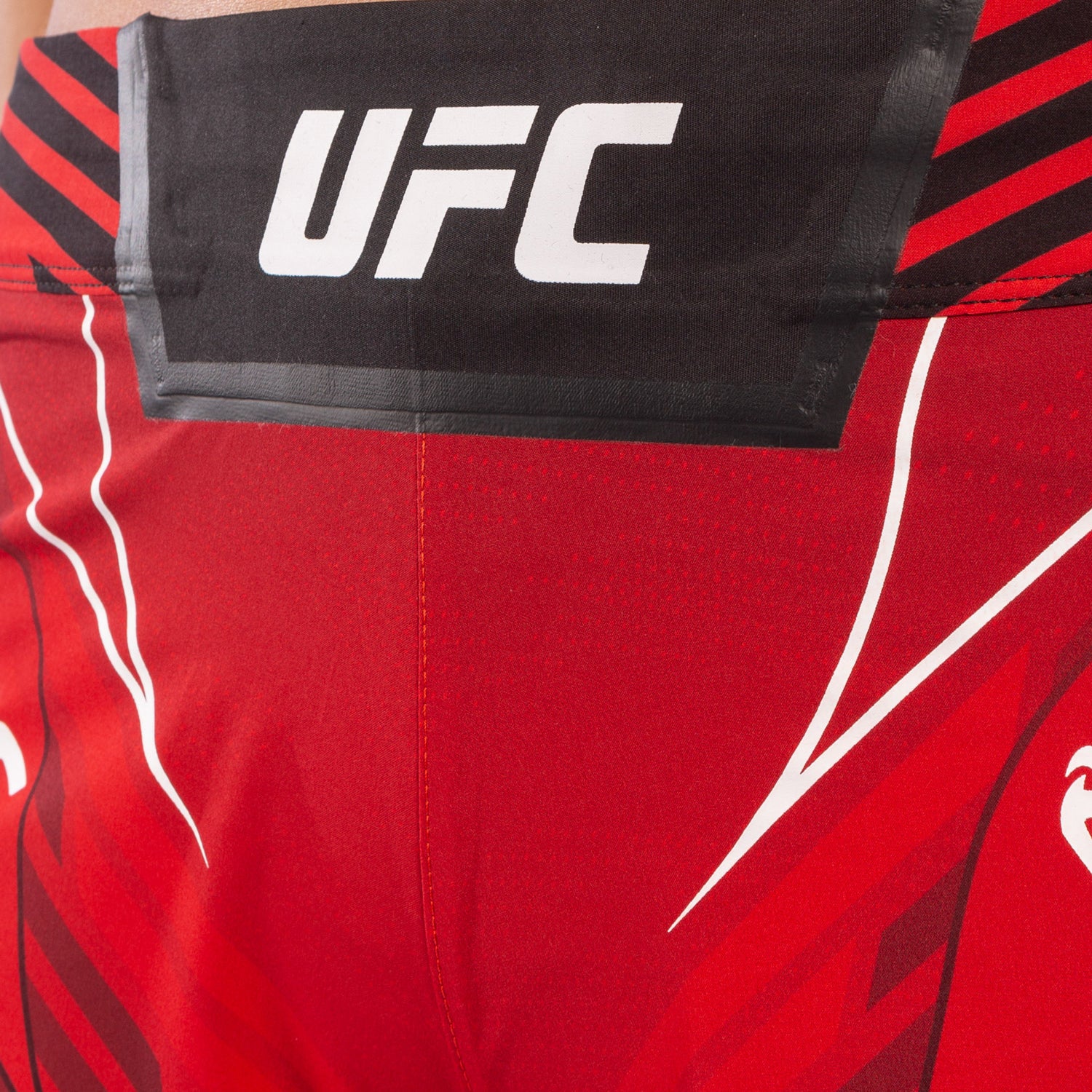 UFC Venum Authentic Fight Night Women's Shorts - Short Fit - Red - Image 5