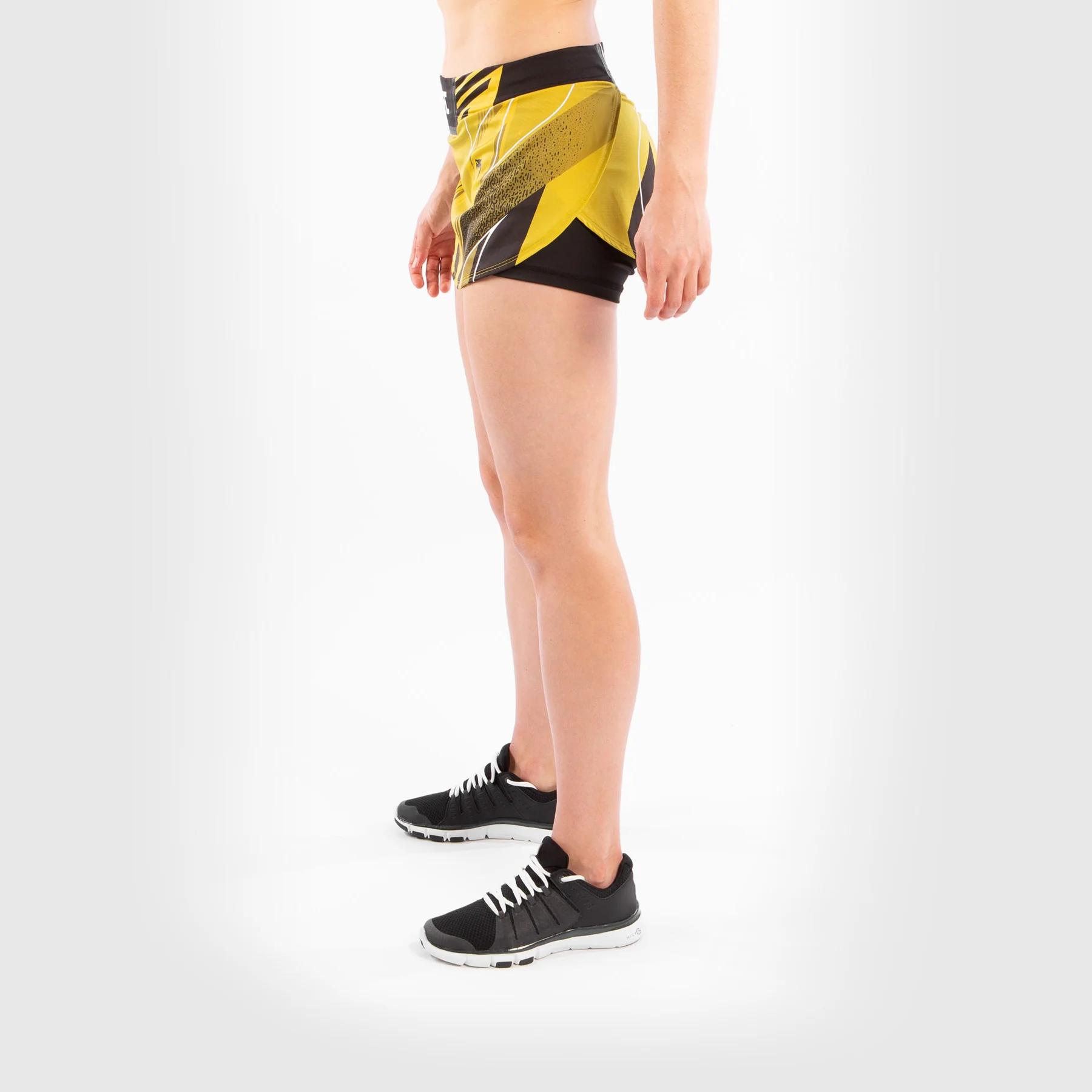 UFC Venum Authentic Fight Night Women's Skort - Yellow - Image 2