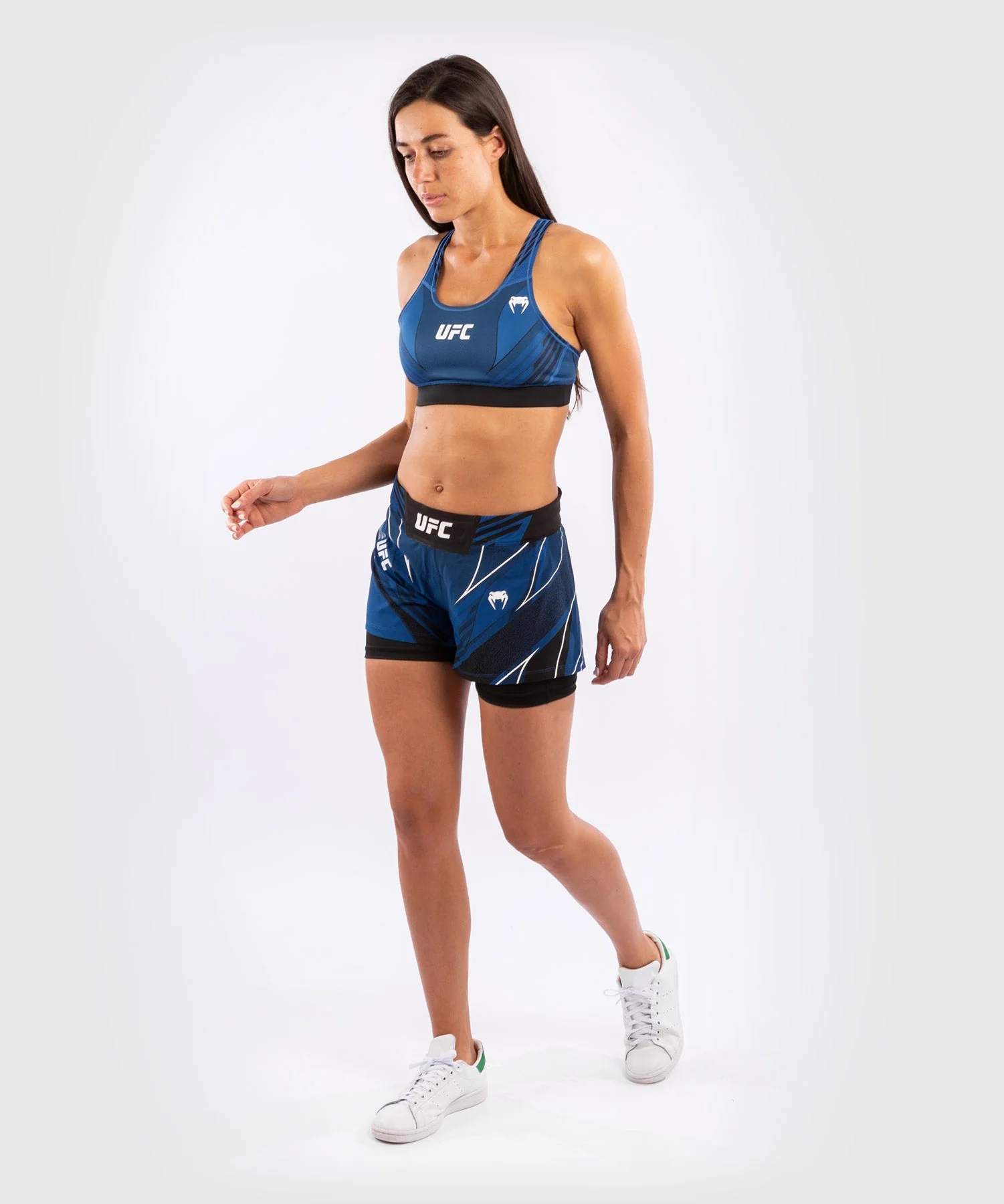 UFC Venum Authentic Fight Night Women's Sport Bra - Blue - Image 6