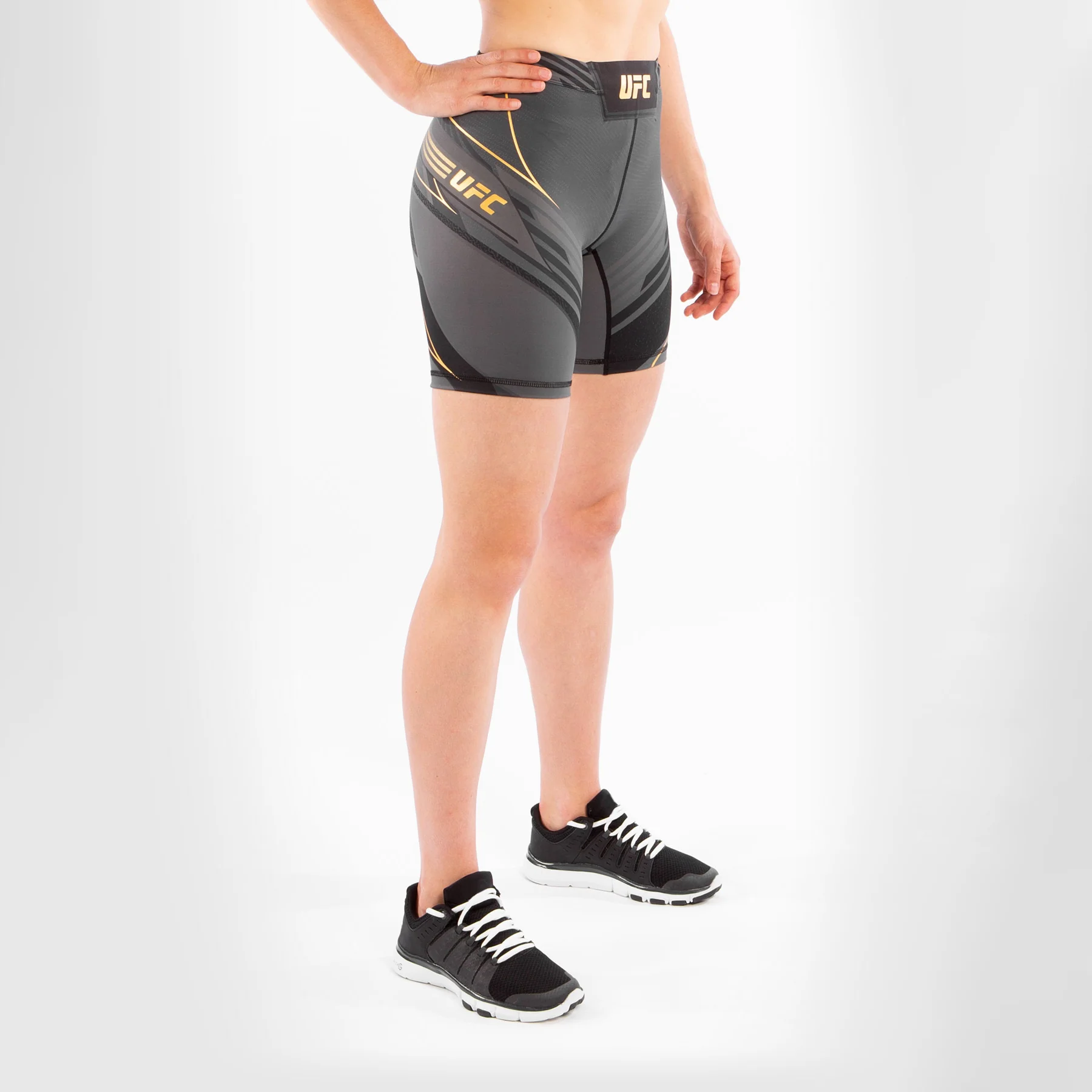 UFC Venum Authentic Fight Night Women's Vale Tudo Shorts - Long Fit - Champion - Image 3