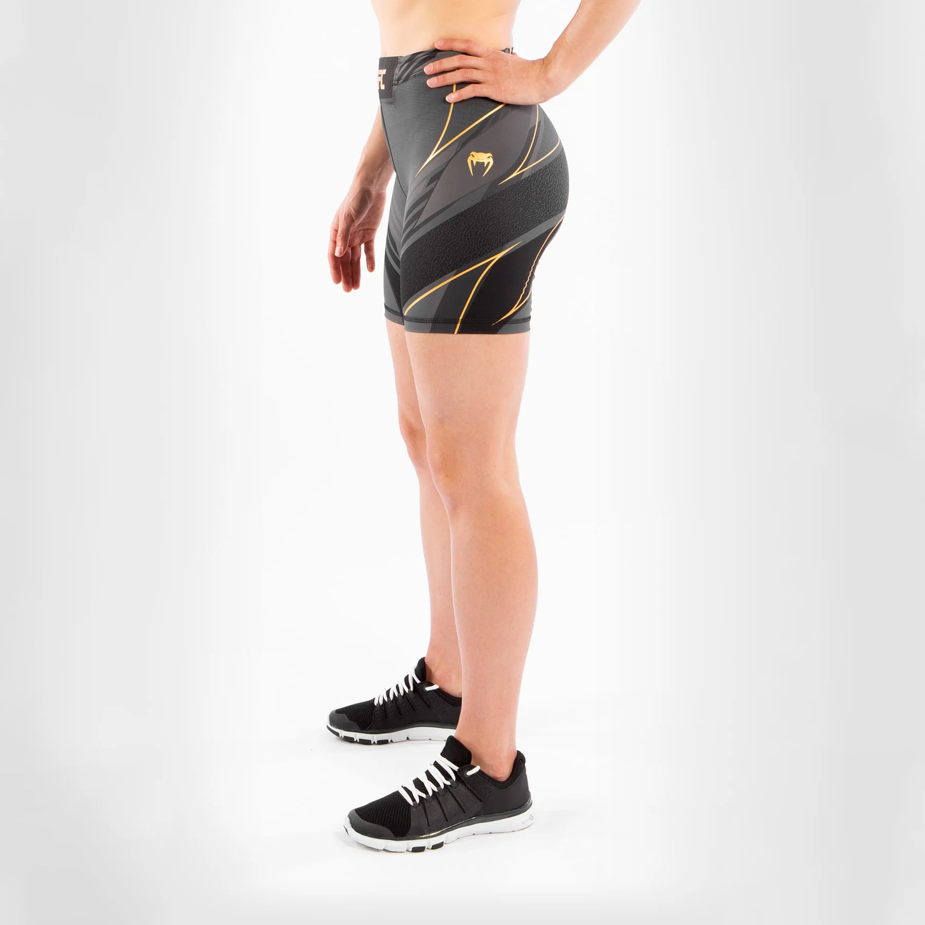 UFC Venum Authentic Fight Night Women's Vale Tudo Shorts - Long Fit - Champion - Image 4