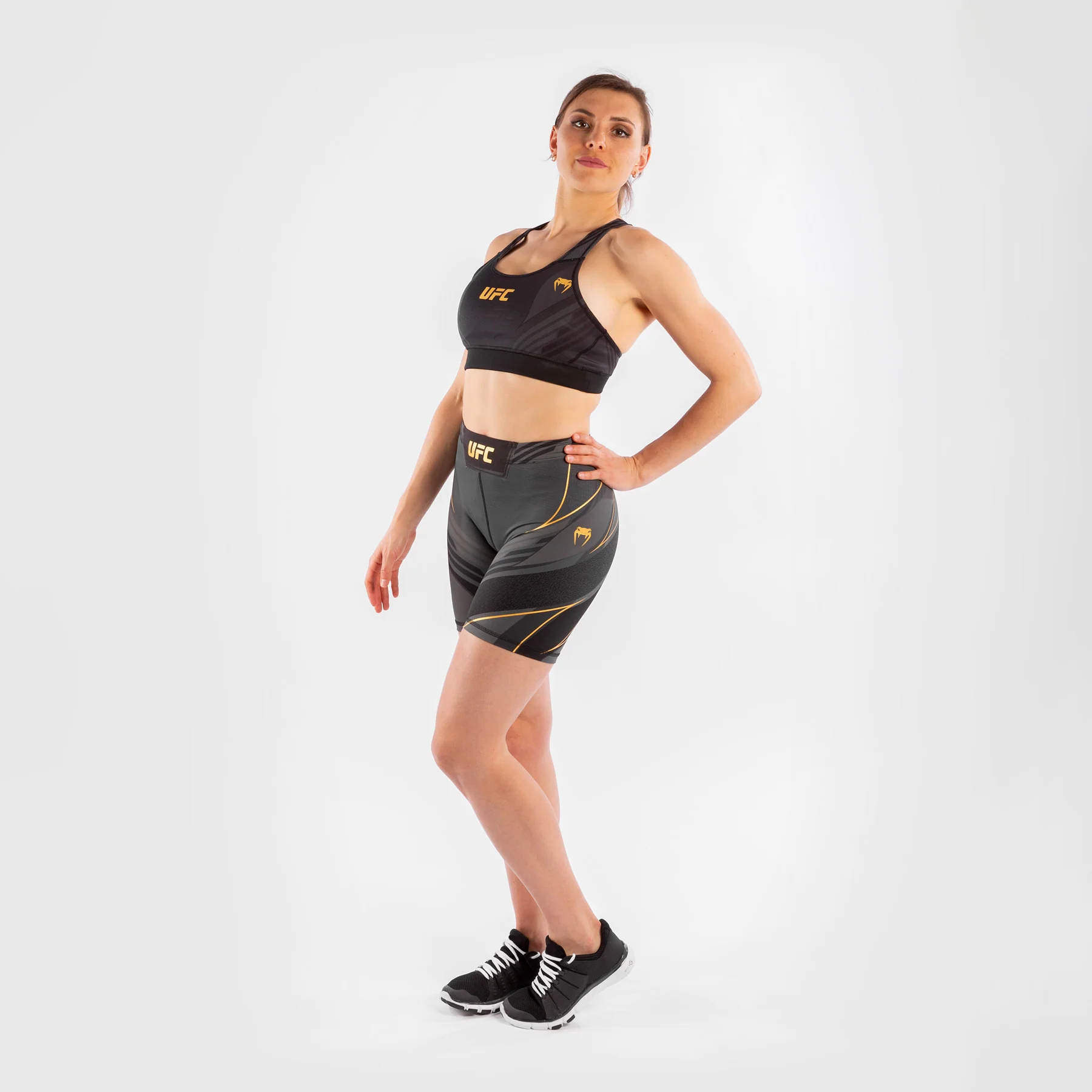 UFC Venum Authentic Fight Night Women's Vale Tudo Shorts - Long Fit - Champion - Image 7