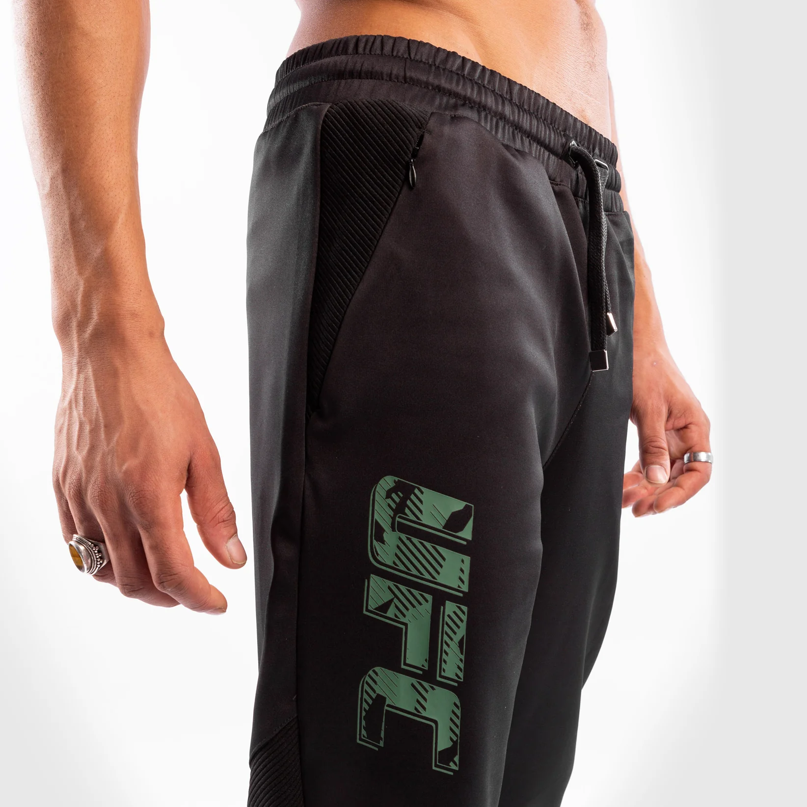 UFC Venum Authentic Fight Week Men's Pants - Khaki - Image 8