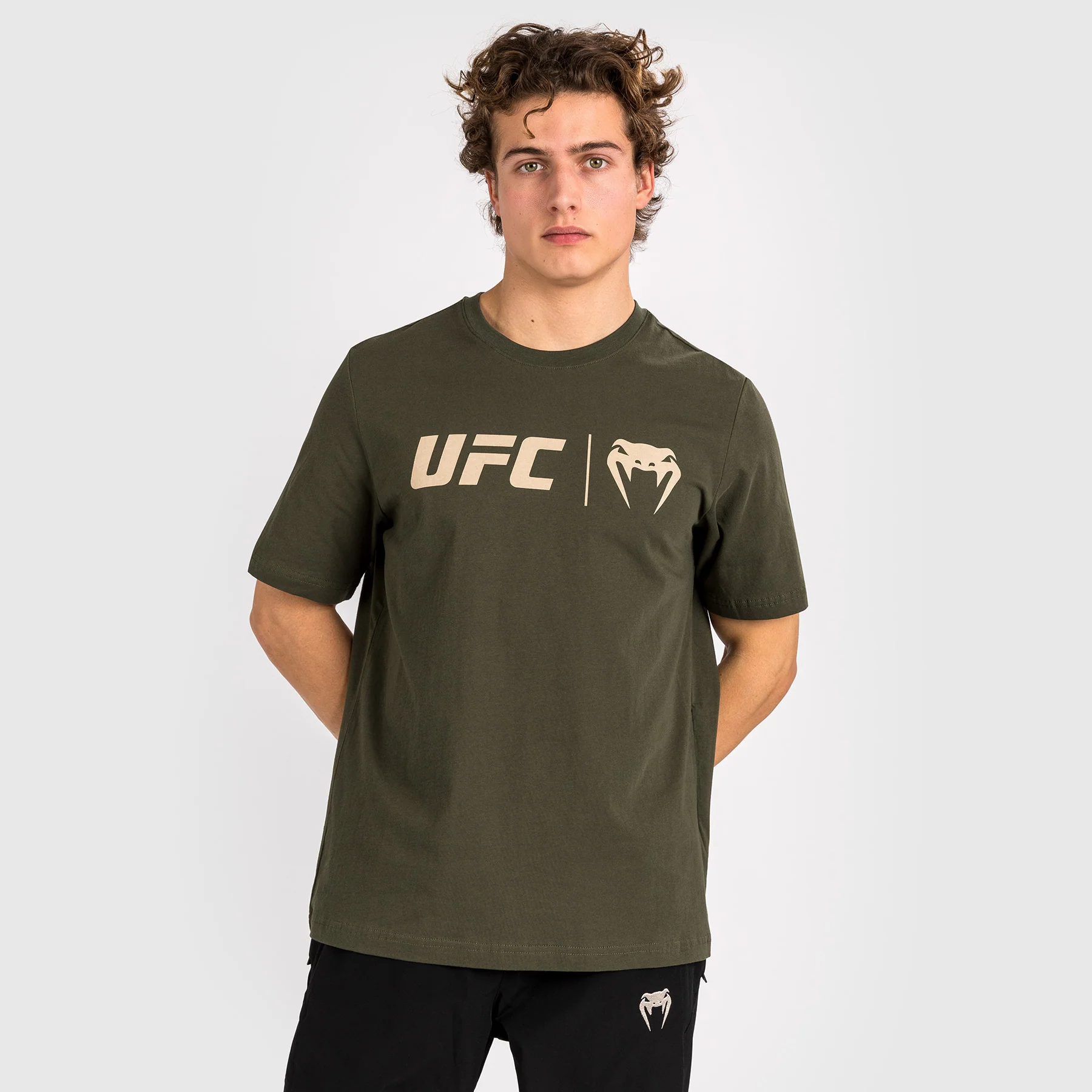 UFC Venum Classic T-Shirt - Khaki/Bronze
