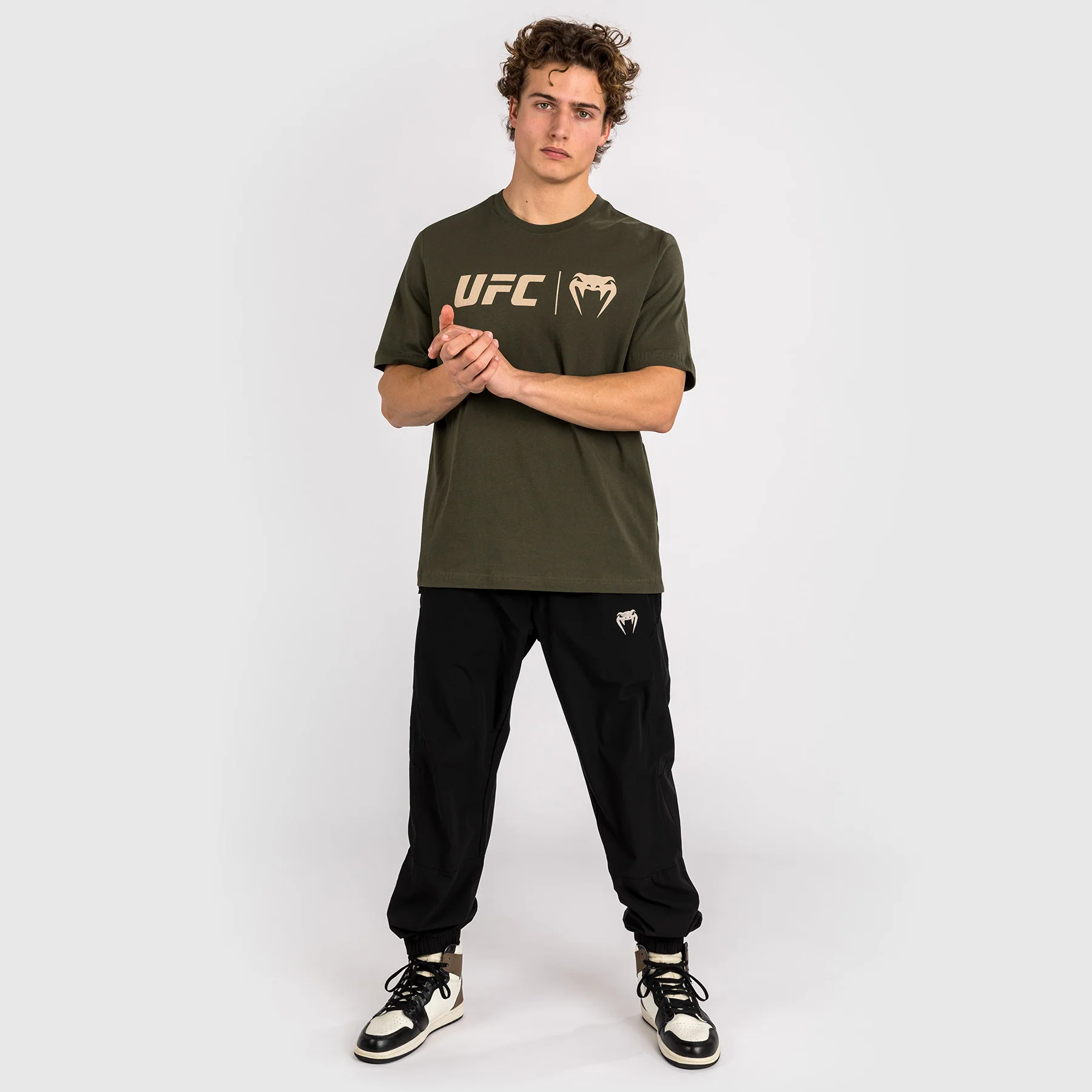 UFC Venum Classic T-Shirt - Khaki/Bronze - Image 4