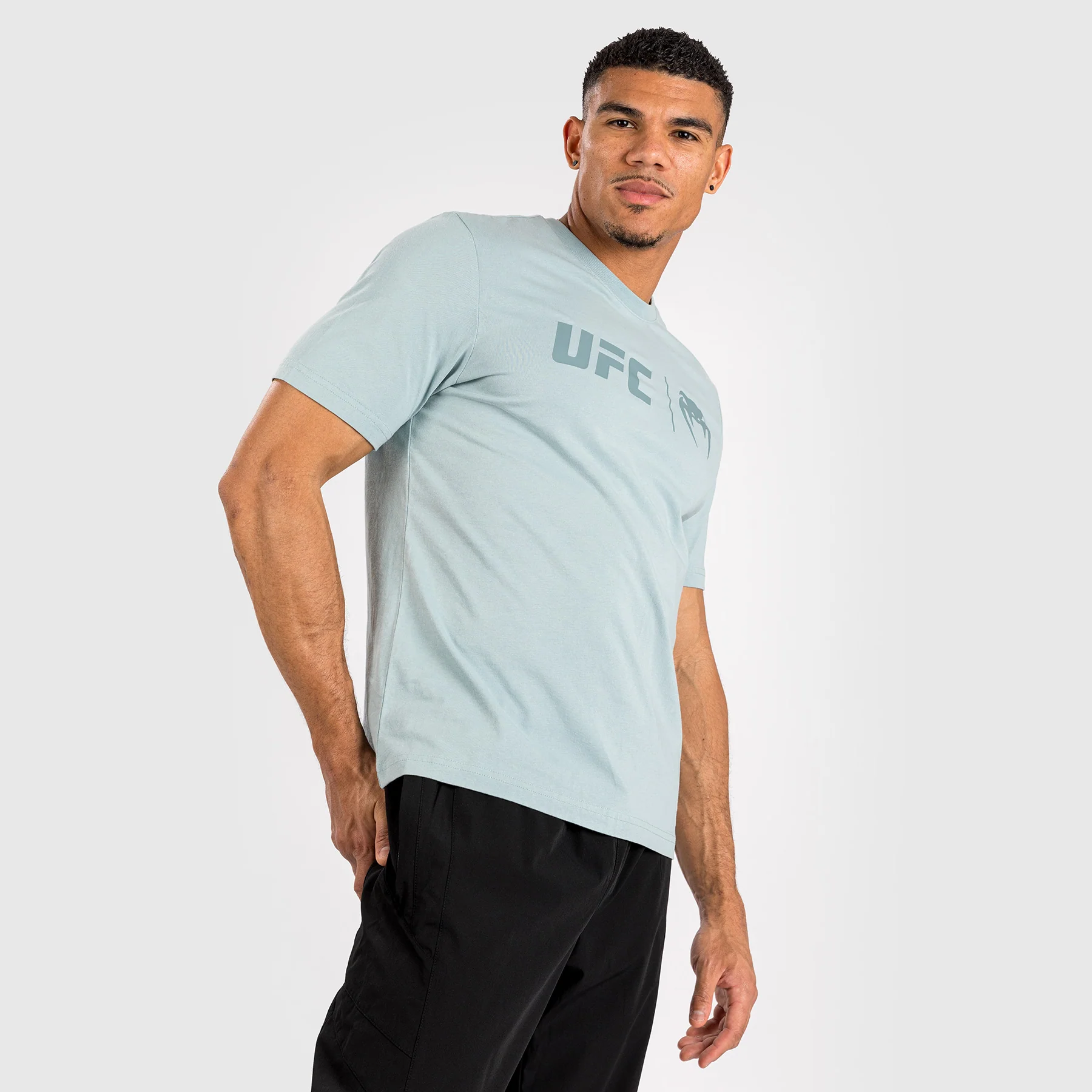 UFC Venum Classic T-Shirt - Ocean Blue - Image 3