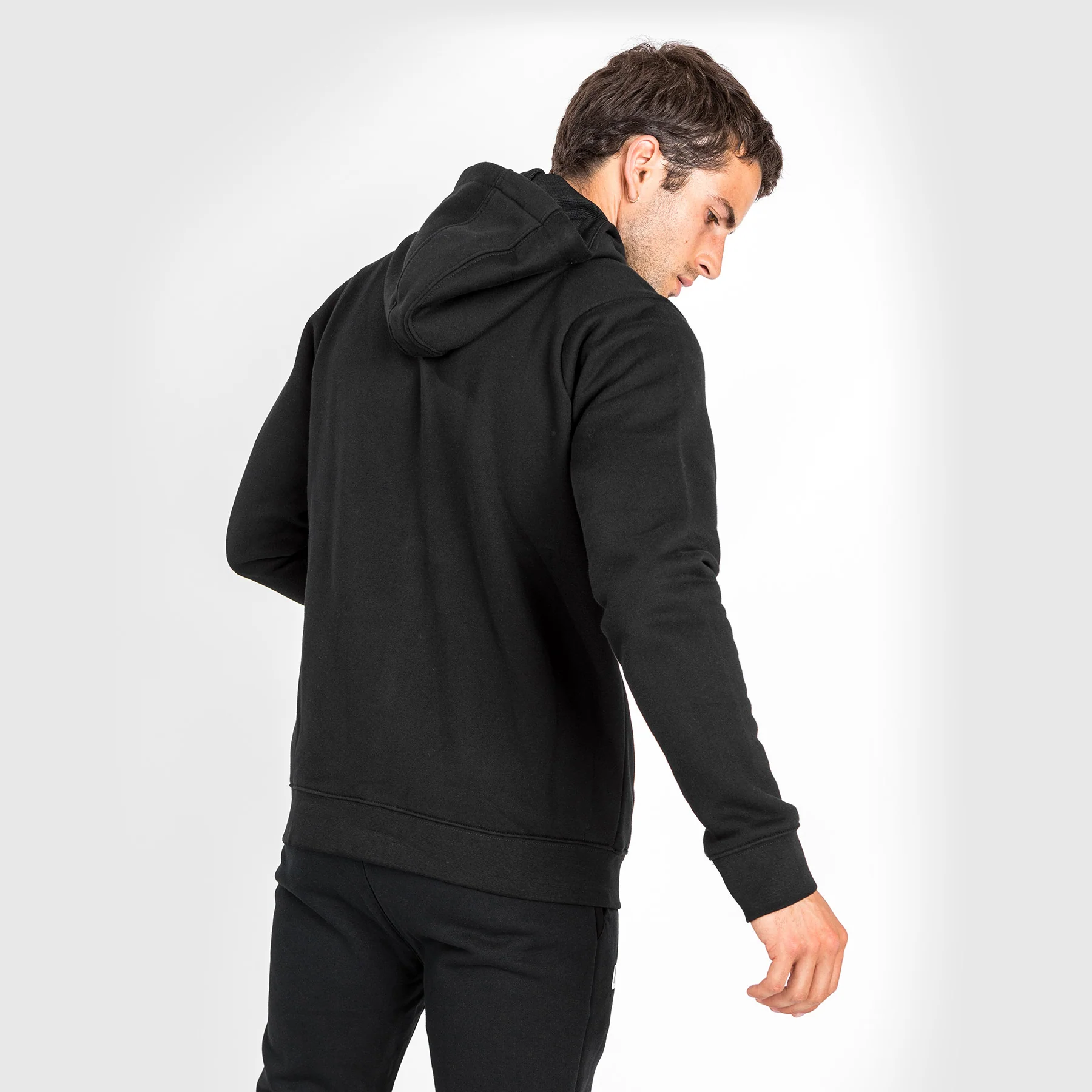 UFC Venum Fight Night 2.0 Replica Men's Full Zip Hoodie - Black - Image 4
