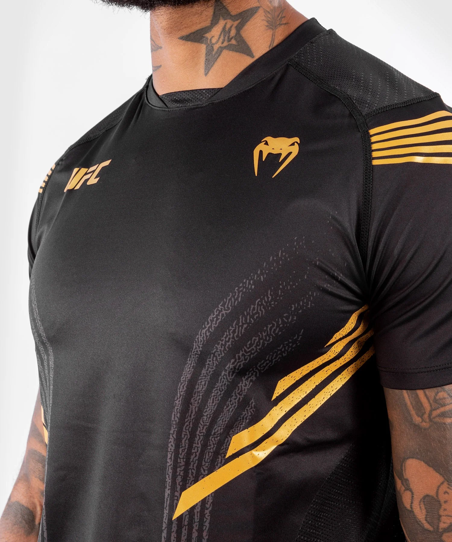 UFC Venum Fighters Authentic Fight Night Men's Walkout Jersey - Champion - Image 5