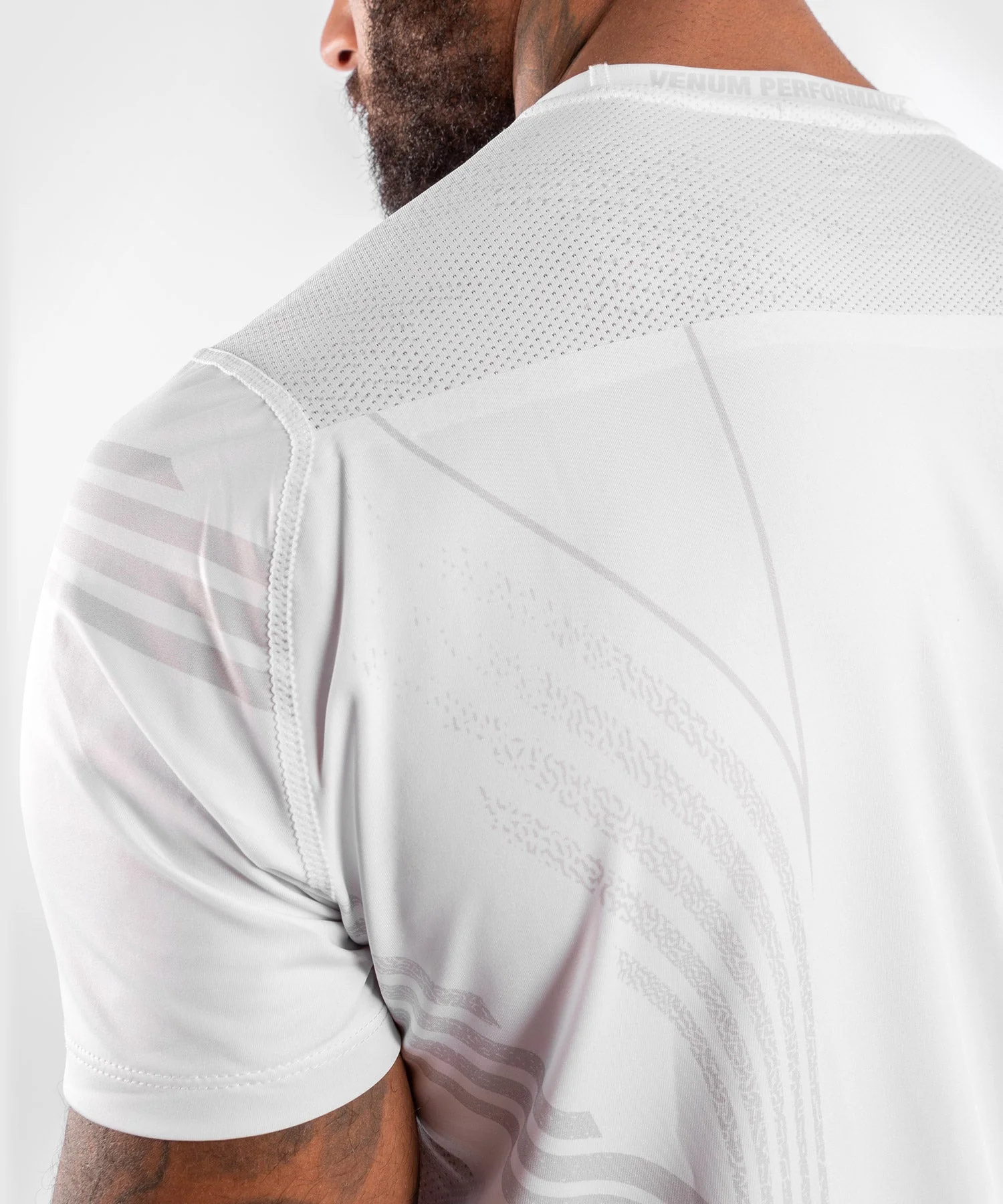 UFC Venum Fighters Authentic Fight Night Men's Walkout Jersey - White - Image 5