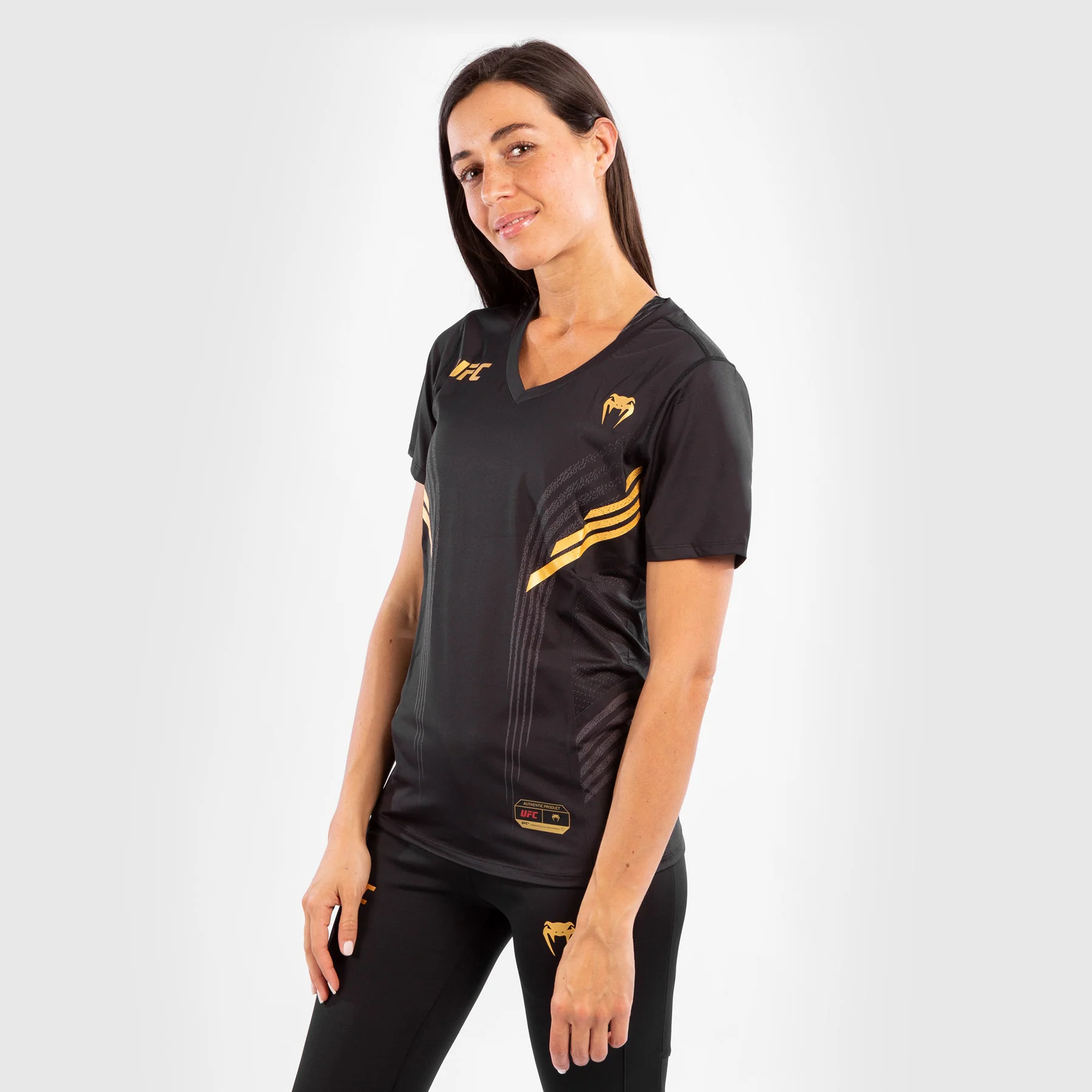 UFC Venum Personalized Authentic Fight Night Women's Walkout Jersey - Champion - Image 2