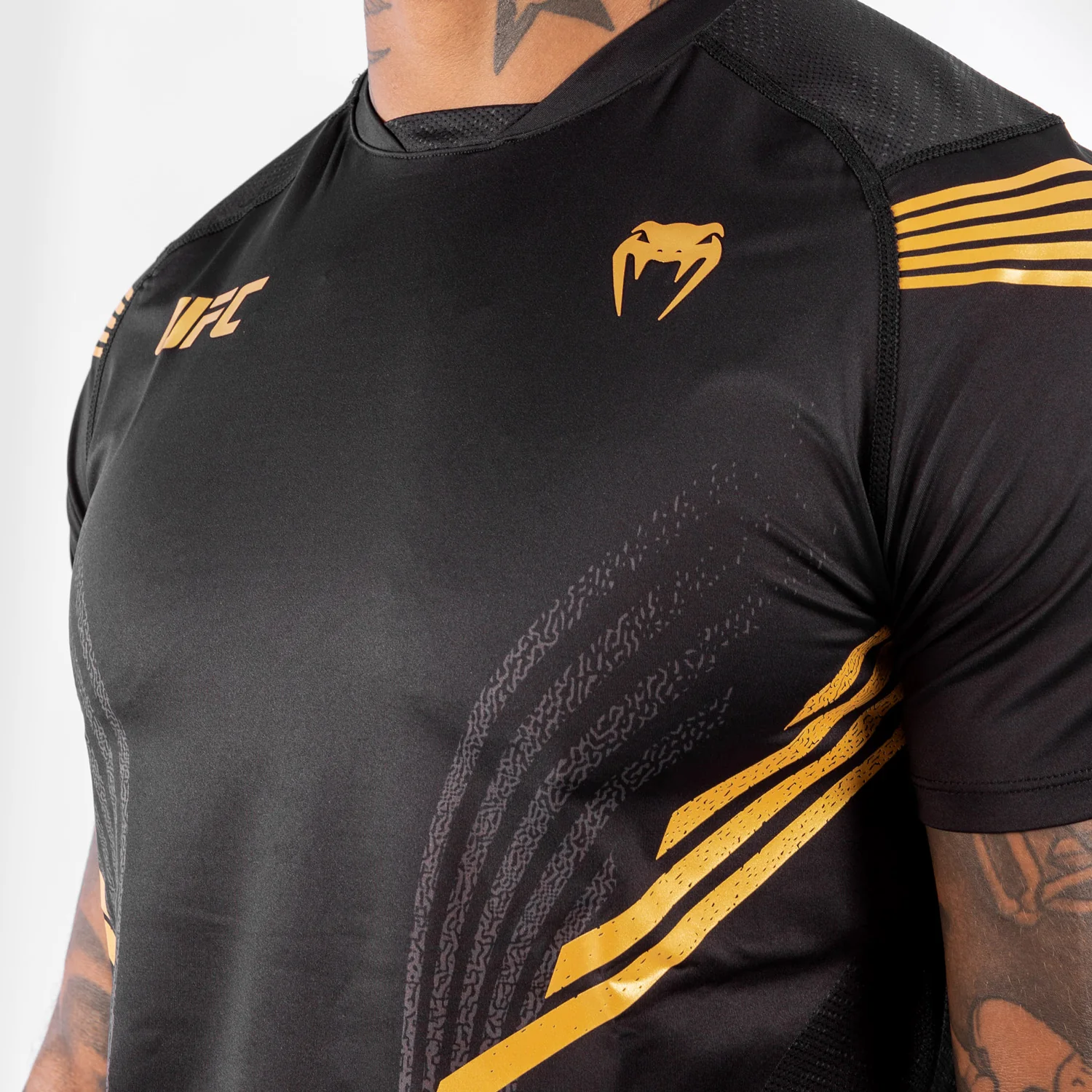 UFC Venum Personalized Authentic Fight Night Men's Walkout Jersey - Champion - Image 5