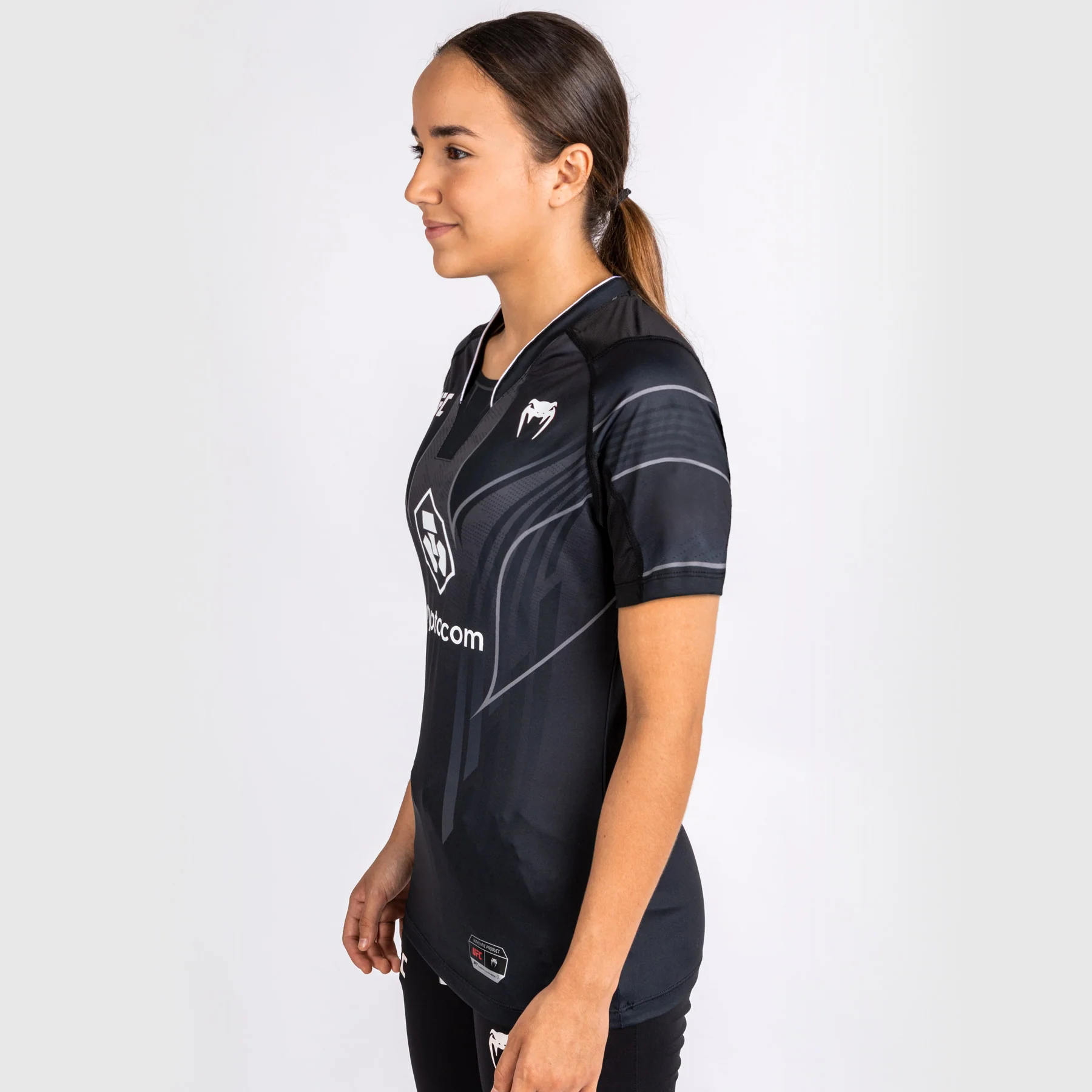 UFC Venum Personalized Authentic Fight Night 2.0 Kit by Venum Women's Walkout Jersey - Black - Image 4