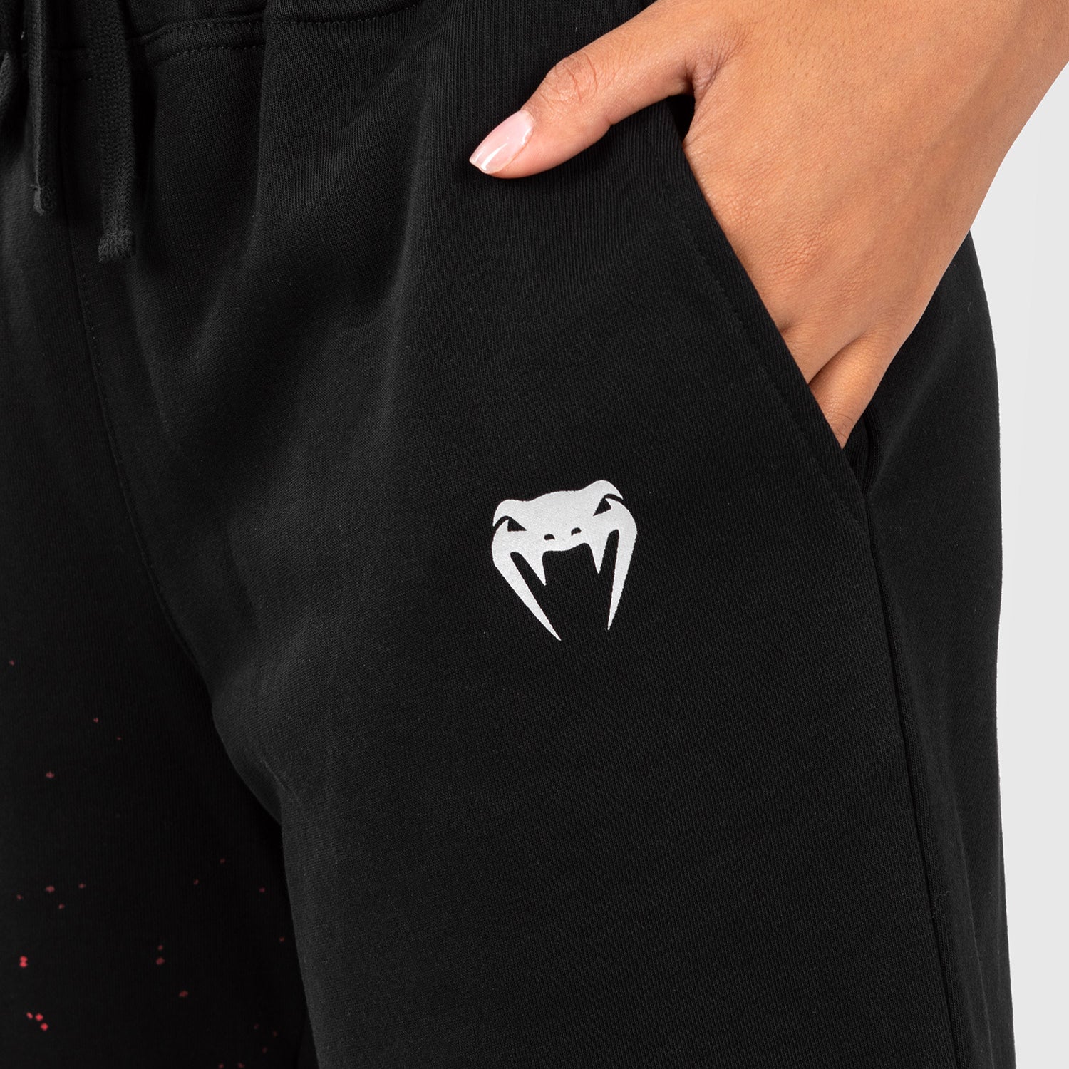 UFC Venum performance institute 2.0 Coton Short - Black/Red - Image 5
