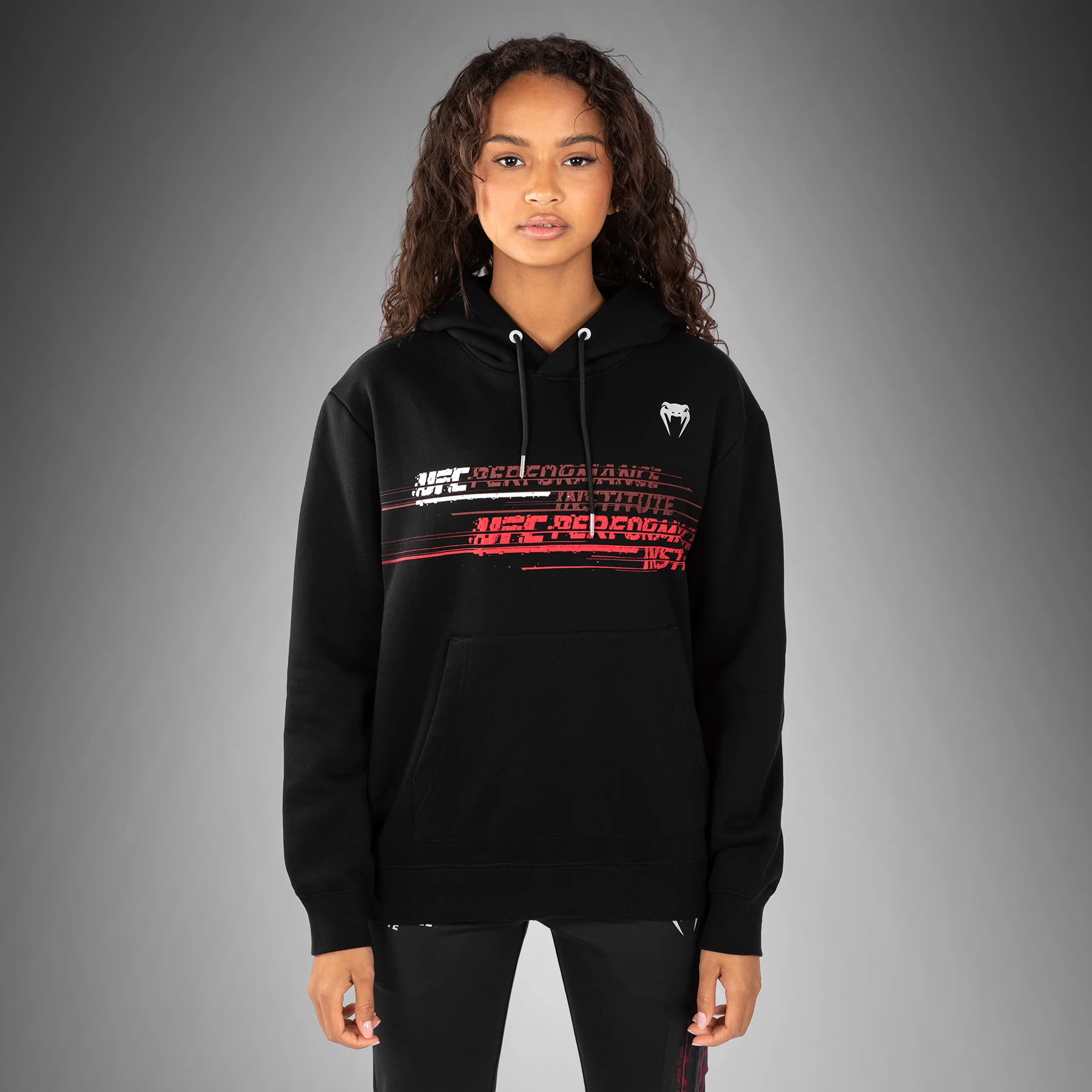 UFC Venum performance institute 2.0 Hoodie - Black/Red - Image 3