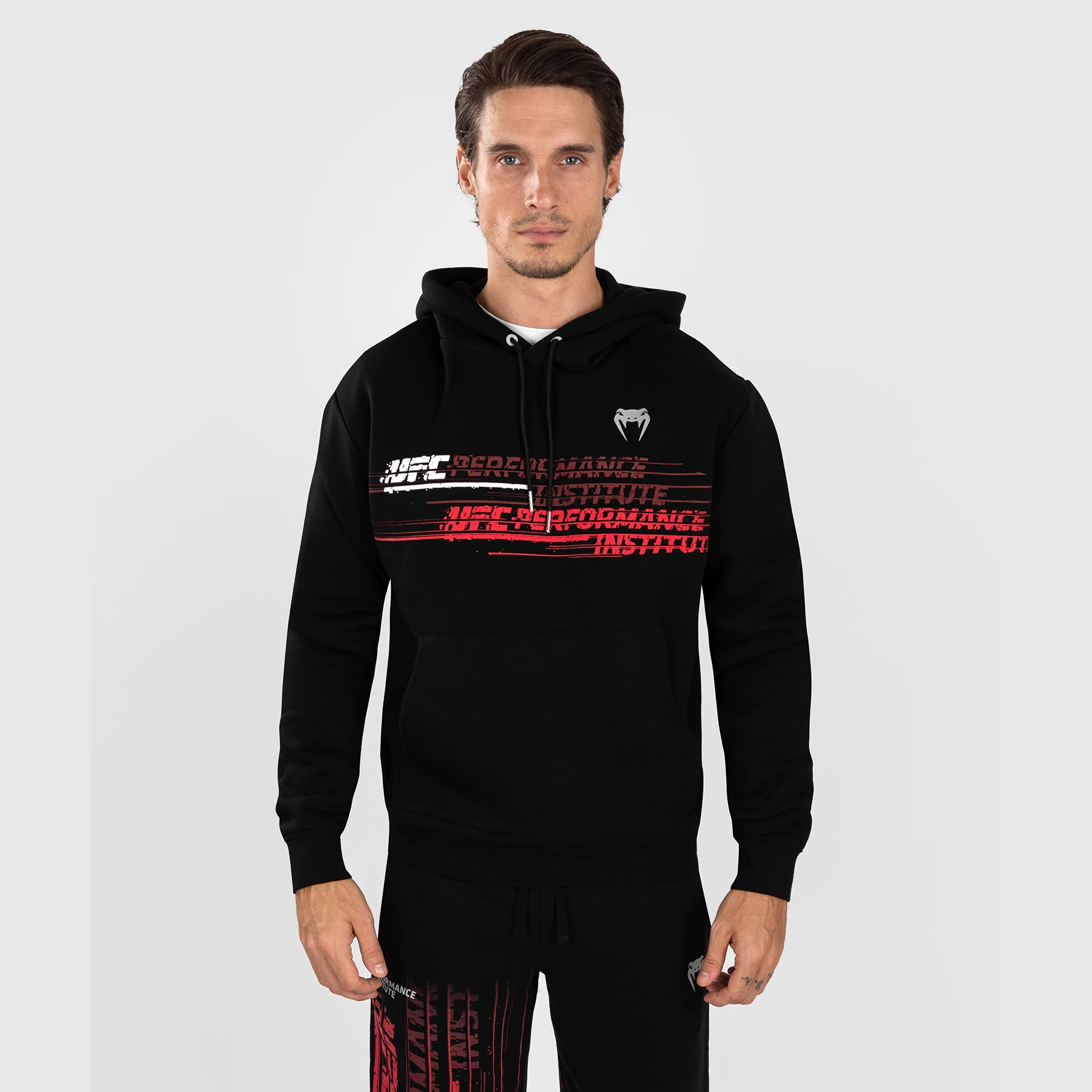 UFC Venum Performance Institute 2.0 Men’s Hoodie - Black/Red