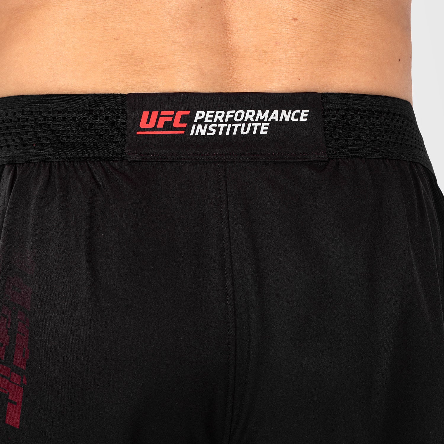 UFC Venum Performance Institute 2.0 Men’s Performance Short - Black/Red - Image 7