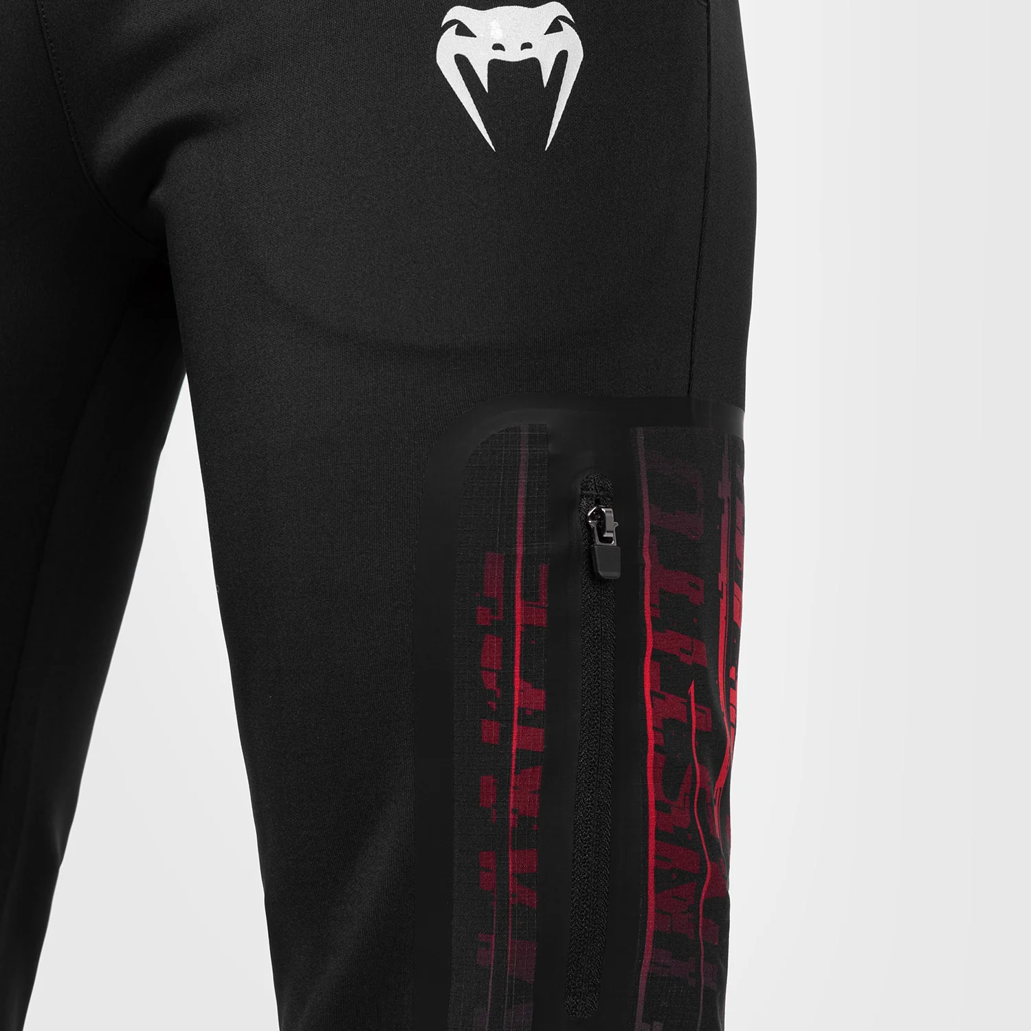 UFC Venum Performance Institute 2.0 Women’s Jogging Pant - Black/Red - Image 5