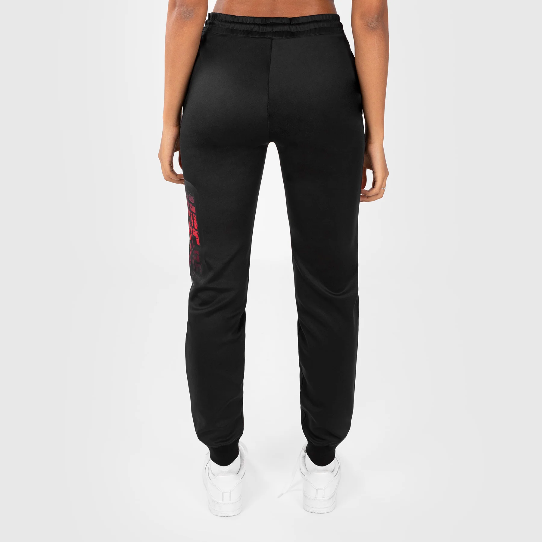 UFC Venum Performance Institute 2.0 Women’s Jogging Pant - Black/Red - Image 7
