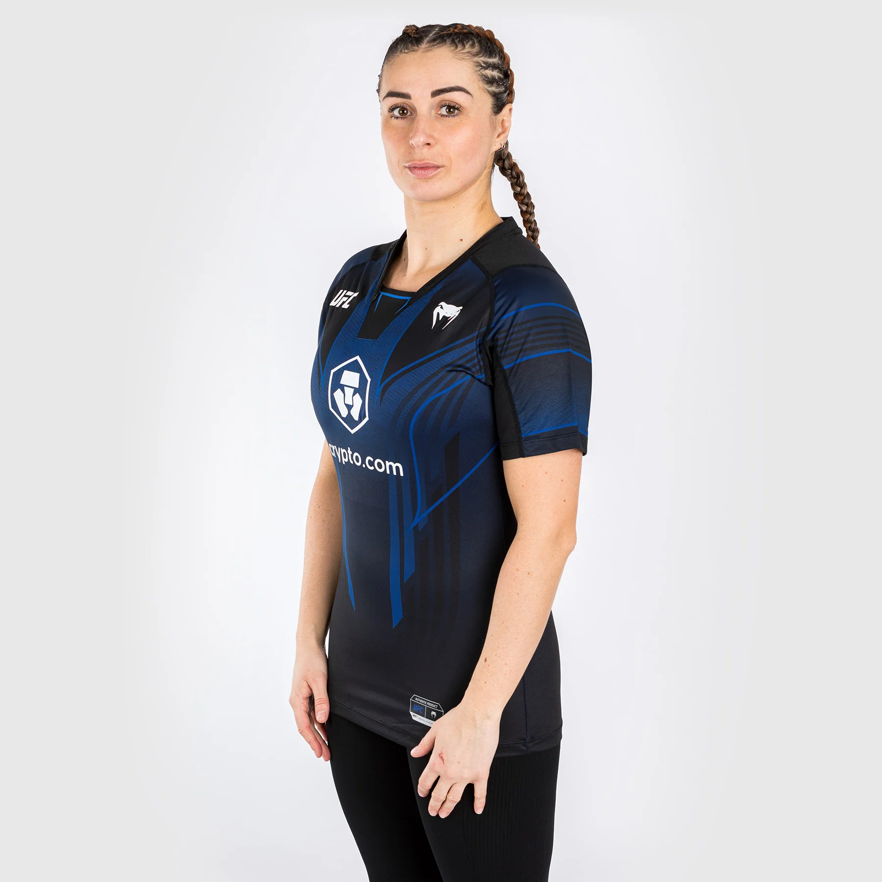 UFC Venum Personalized Authentic Fight Night 2.0 kit by Venum Women's Walkout Jersey - Midnight Edition - Image 3