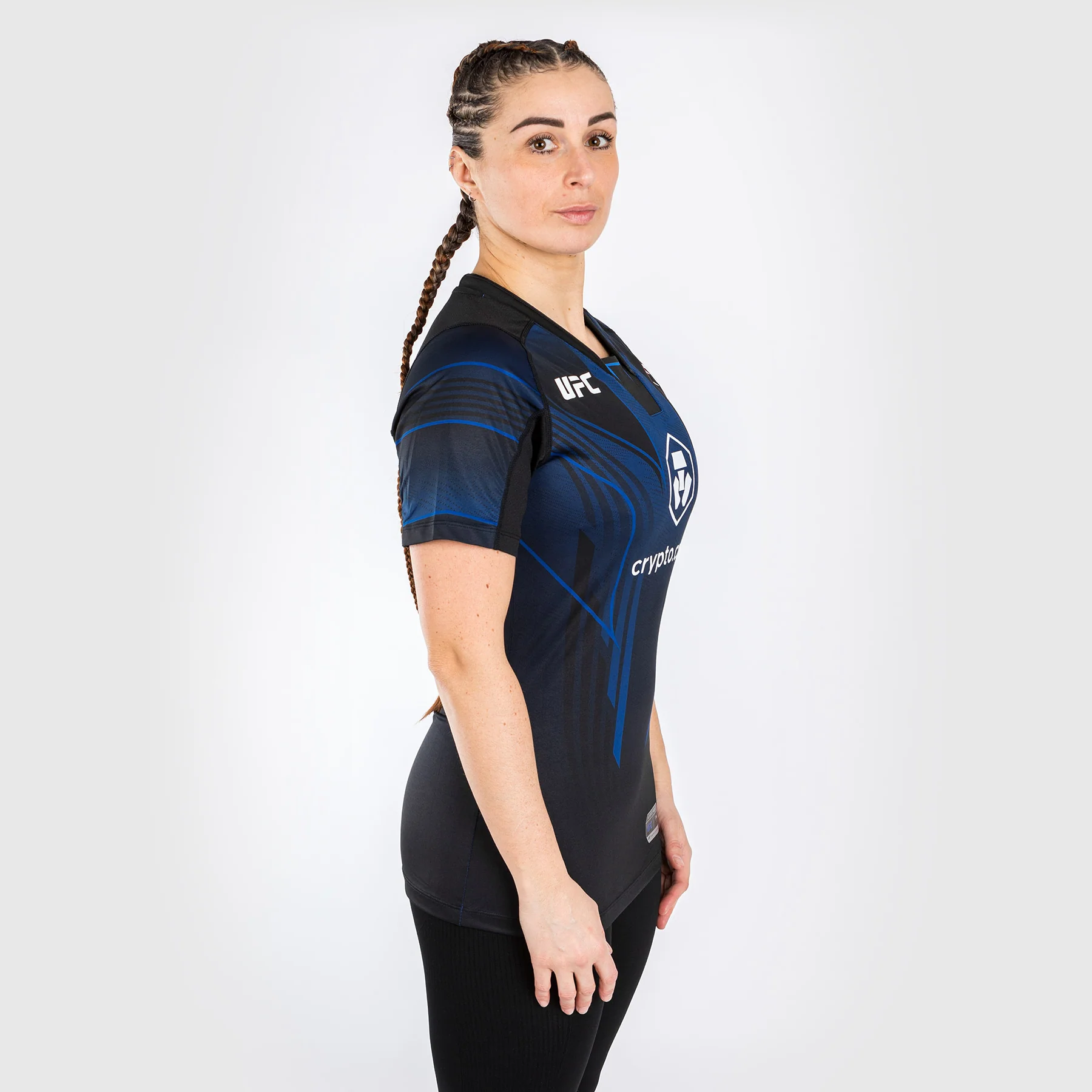 UFC Venum Personalized Authentic Fight Night 2.0 kit by Venum Women's Walkout Jersey - Midnight Edition - Image 4