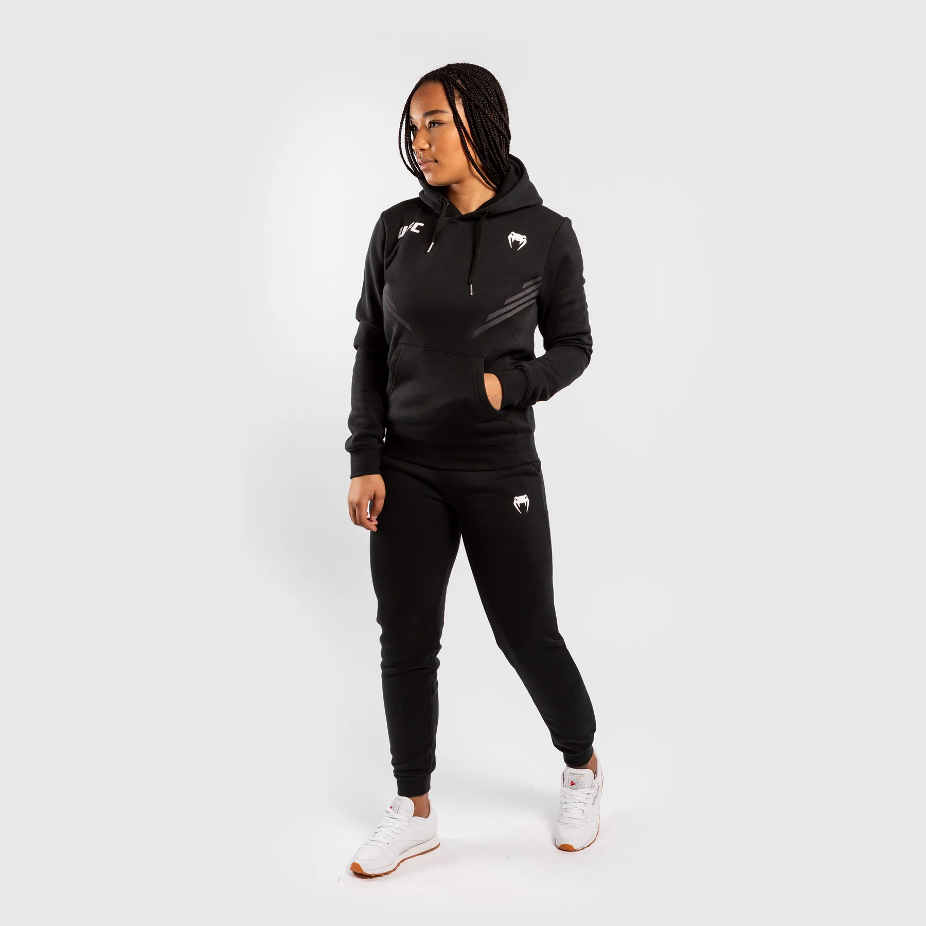 UFC Venum Replica Women's Hoodie - Black - Image 8