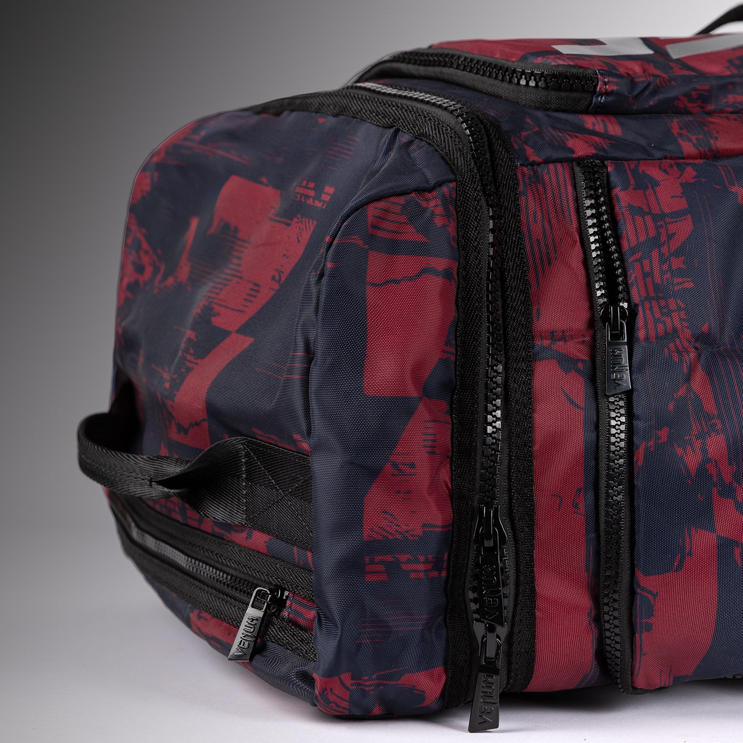 Unisex UFC Zenith by Venum Burgundy Authentic Fight Week Gear Bag (48L) - Image 10