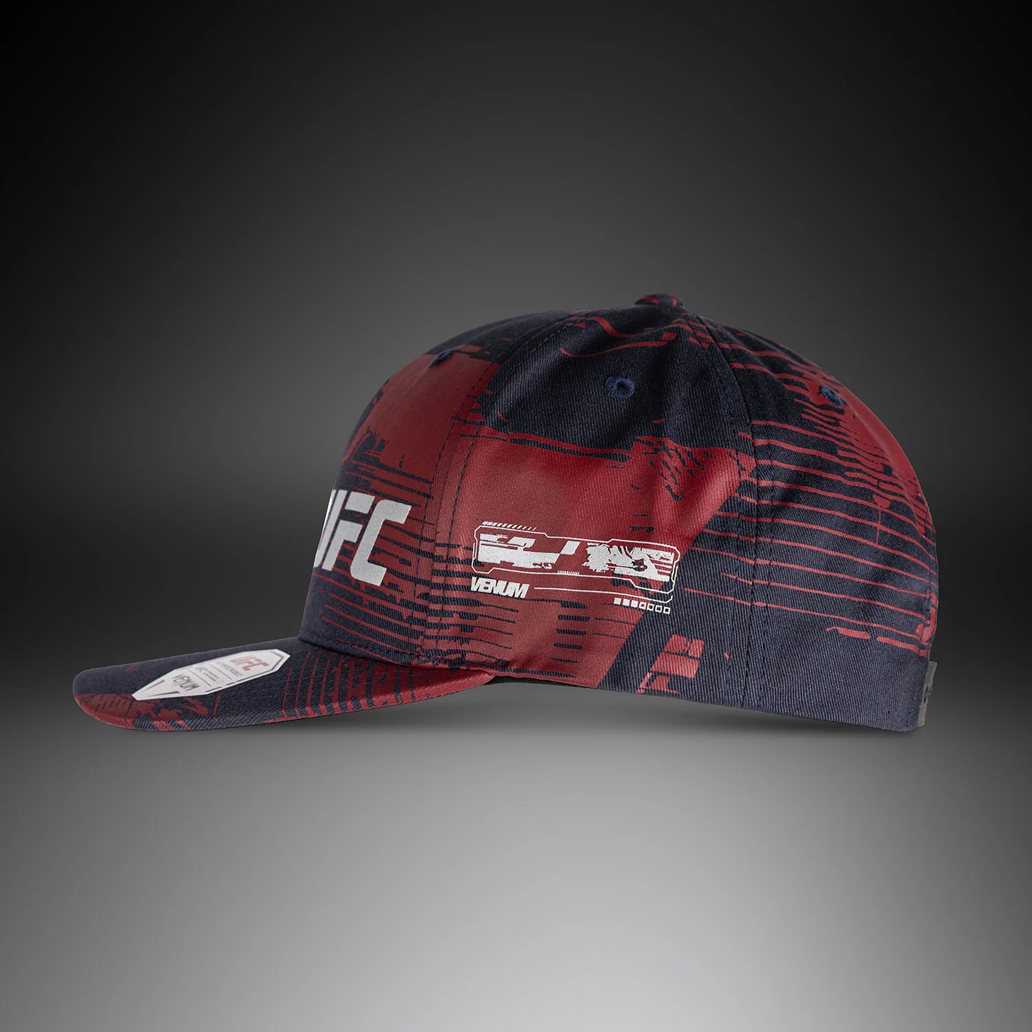 UFC Zenith by Venum Burgundy Authentic Fight Week Trucker Hat - Image 2