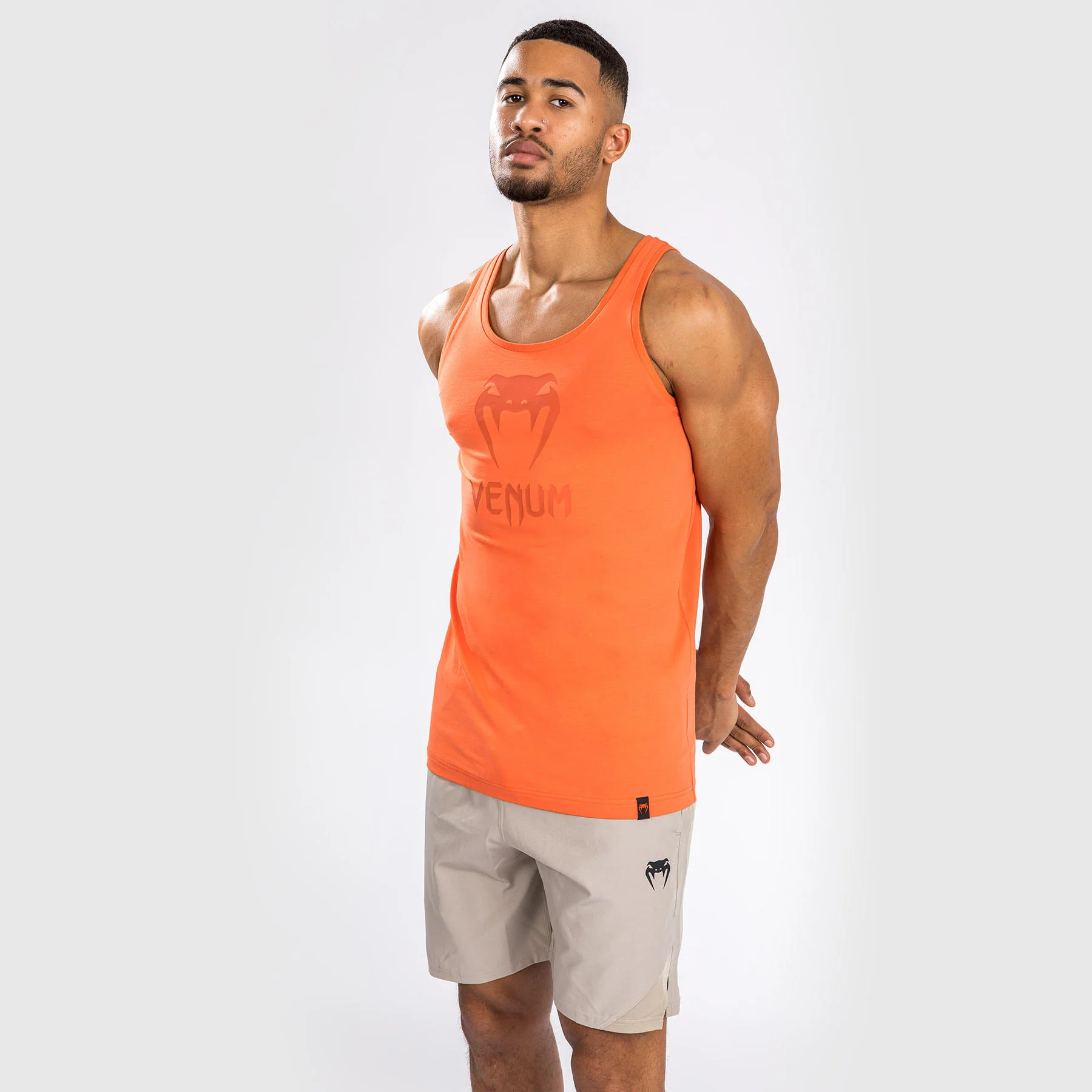 Venum Classic Tank Top - Orange/Orange - Image 4