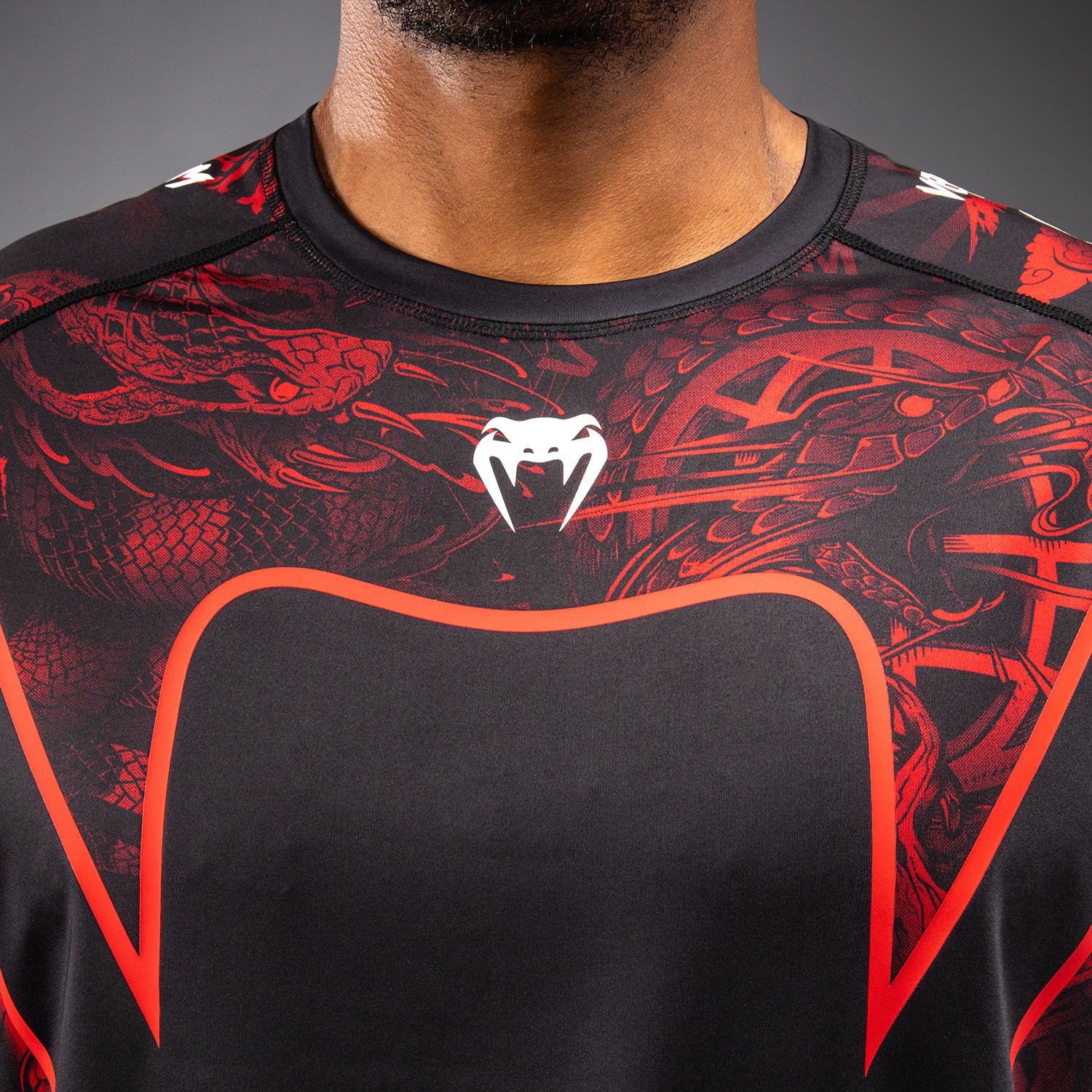 Venum 20th Anniversary Dry-Tech Shirt - Black/Red - Image 5